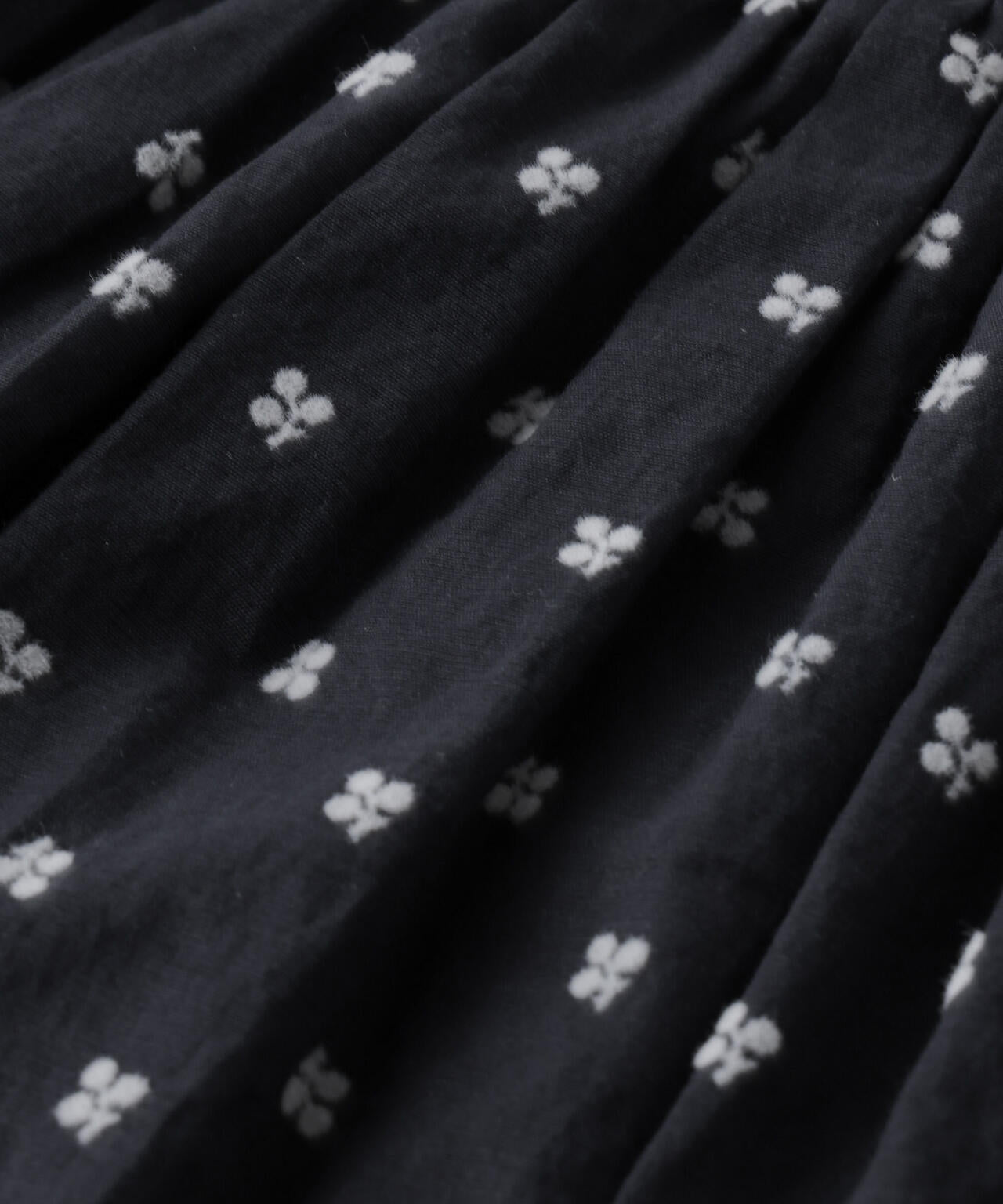 made in india コットンフロッキーフラワーブラウス 6695221302