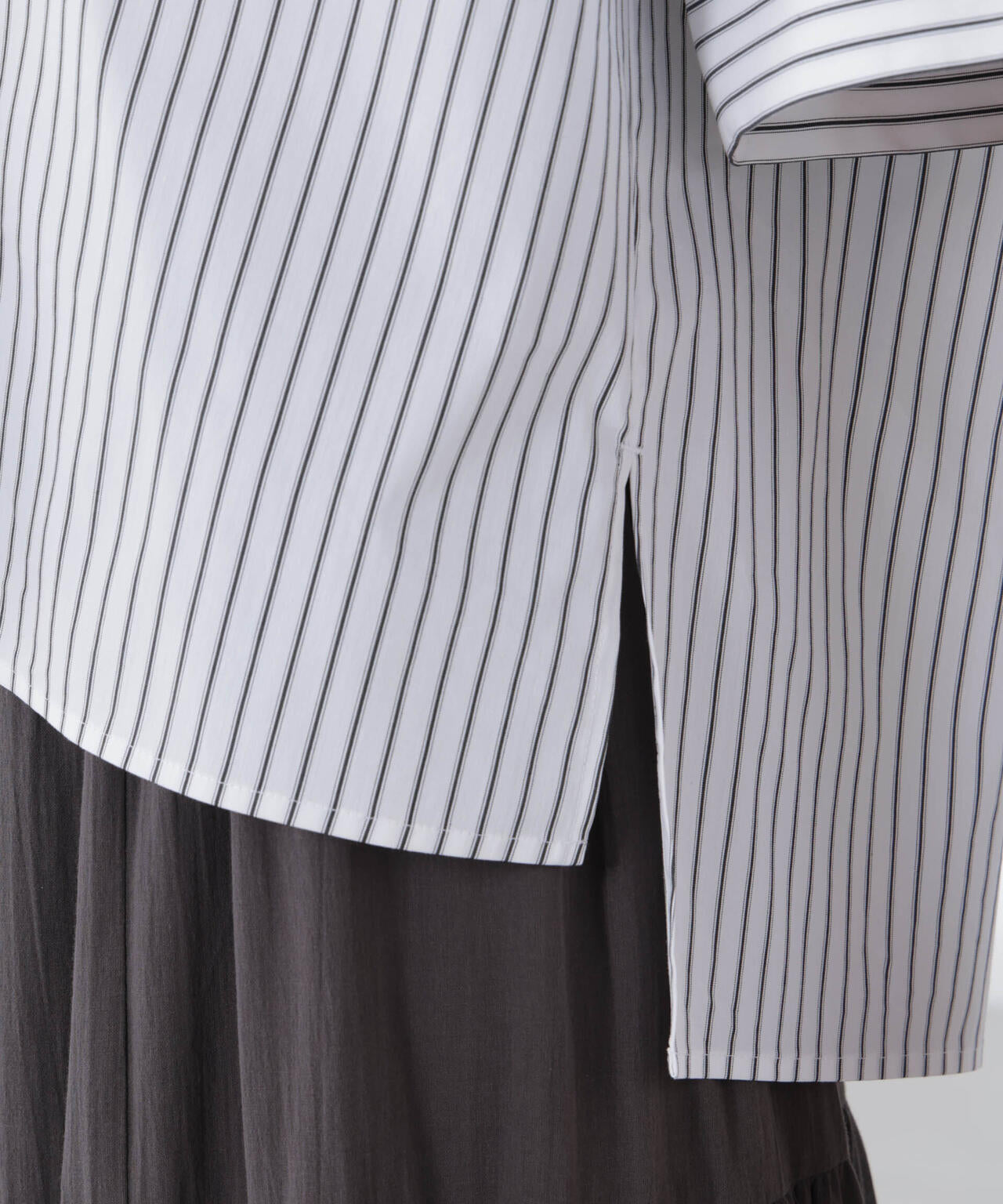 ワイドスリーブスキッパーシャツ 6695221305