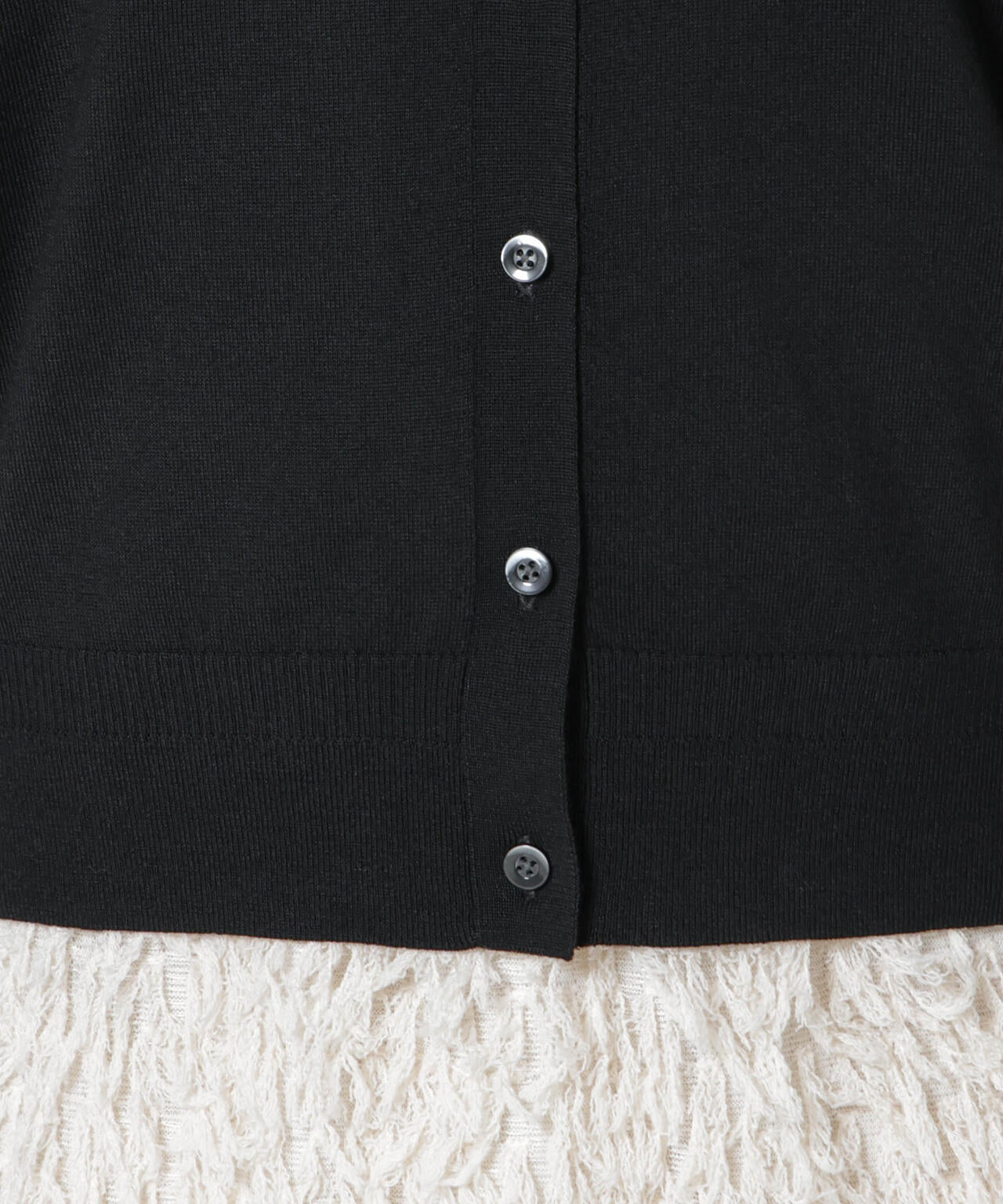 毛玉レスニット2wayカシュクールカーディガン 6695222303