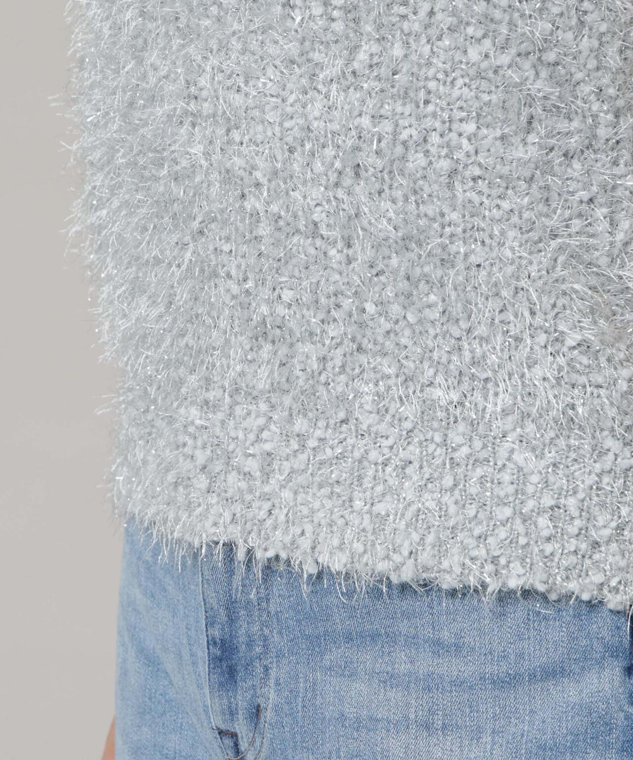 シャギーラメベスト 6695222319