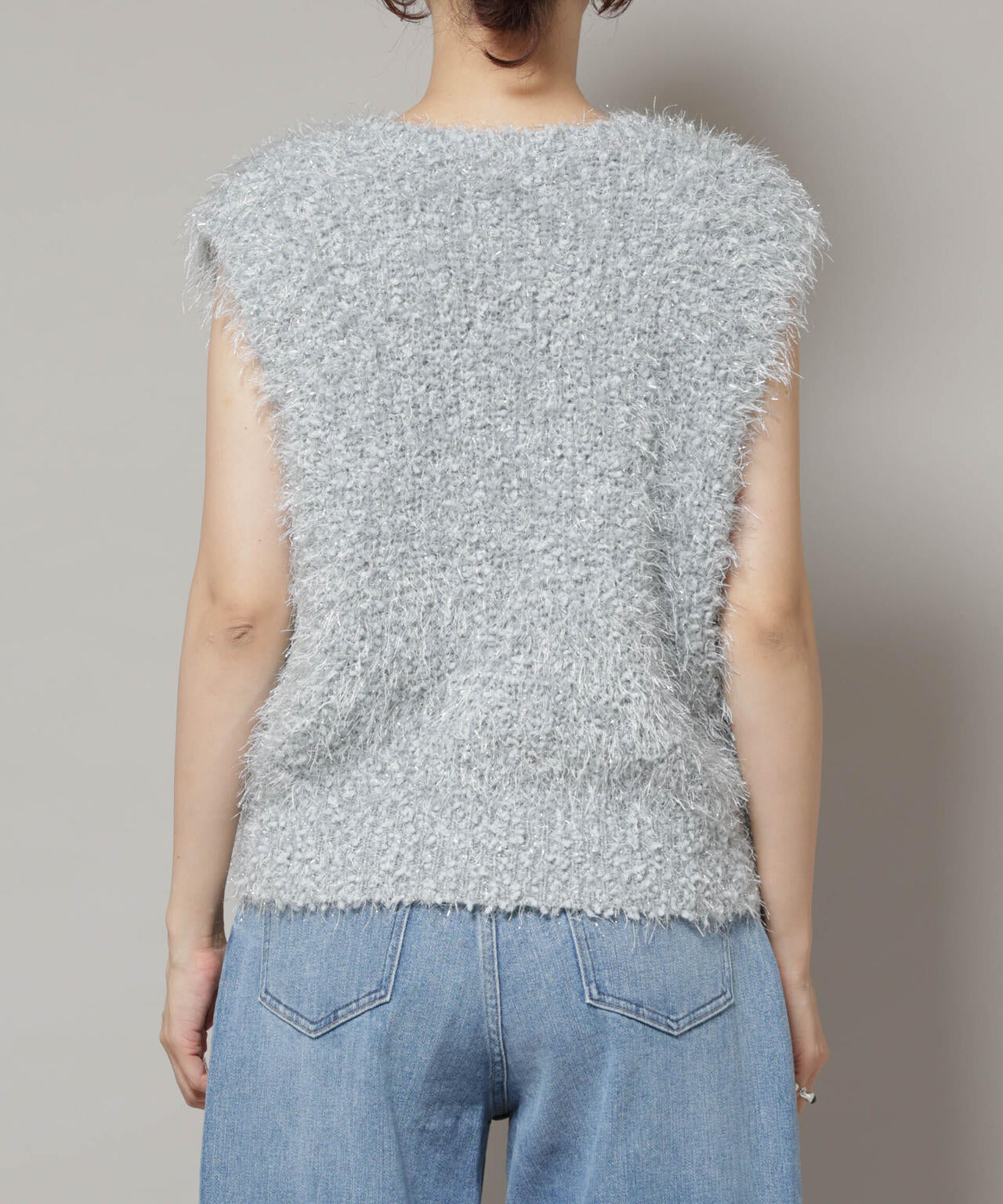 シャギーラメベスト 6695222319