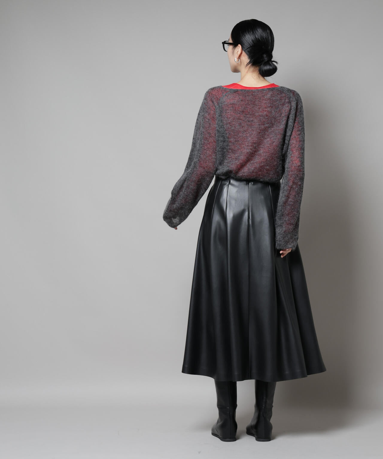 モヘヤ混天竺シアーニット 6695222321