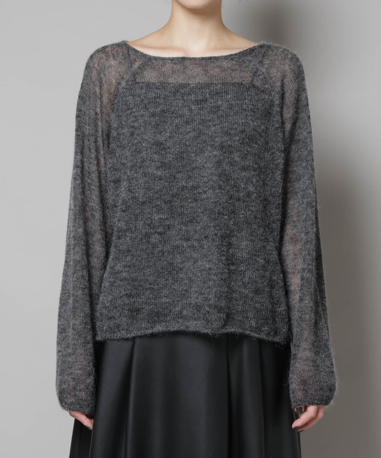 モヘヤ混天竺シアーニット 6695222321