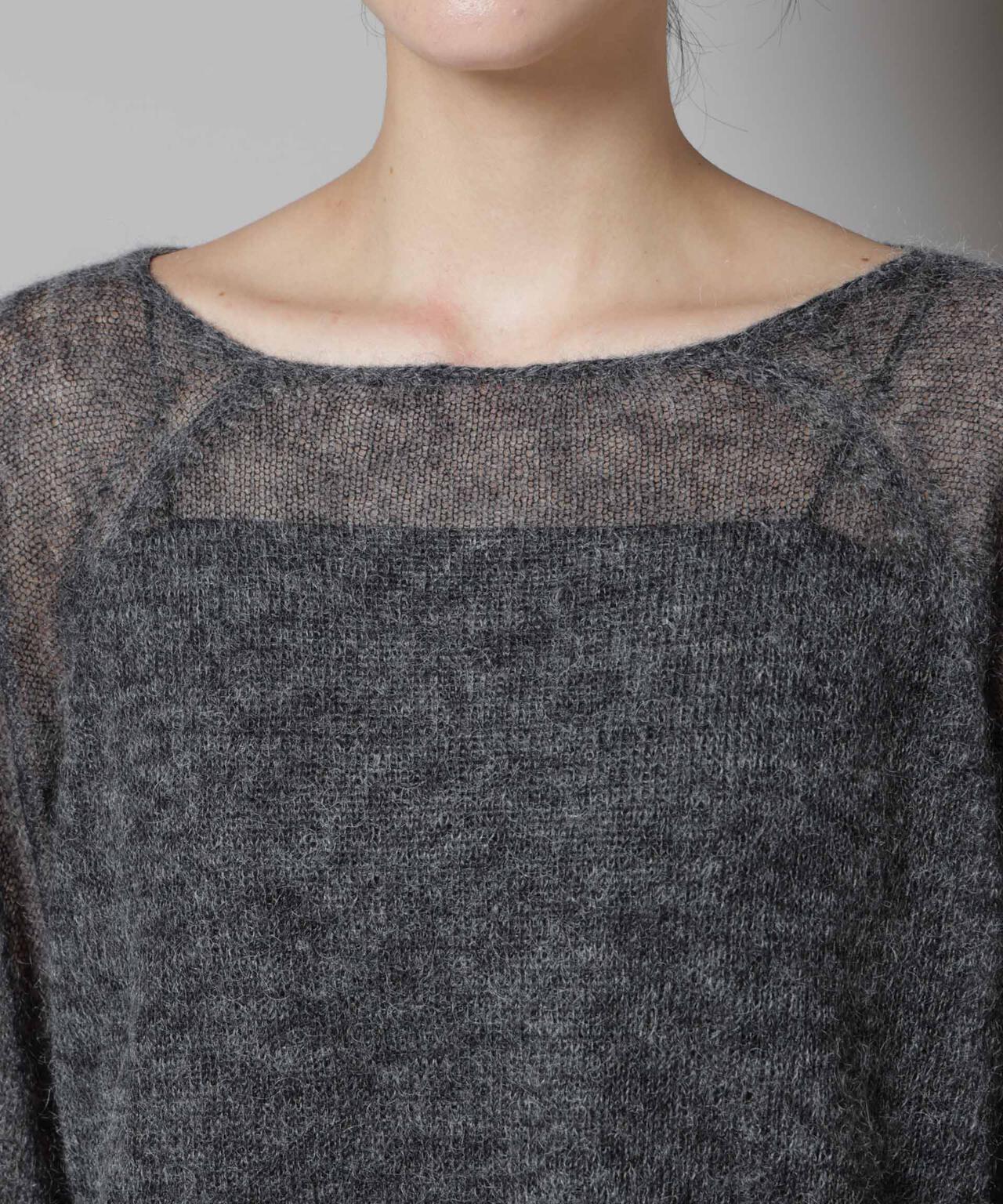 モヘヤ混天竺シアーニット 6695222321