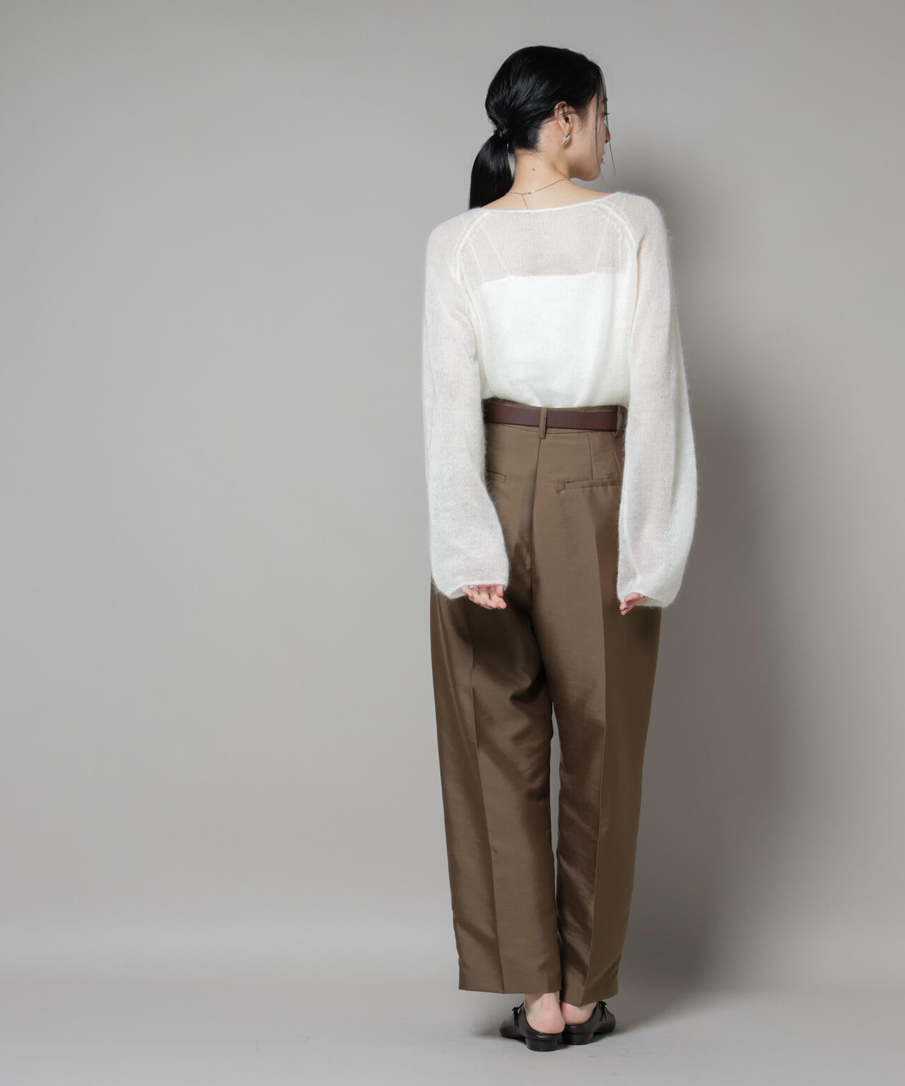 モヘヤ混天竺シアーニット 6695222321