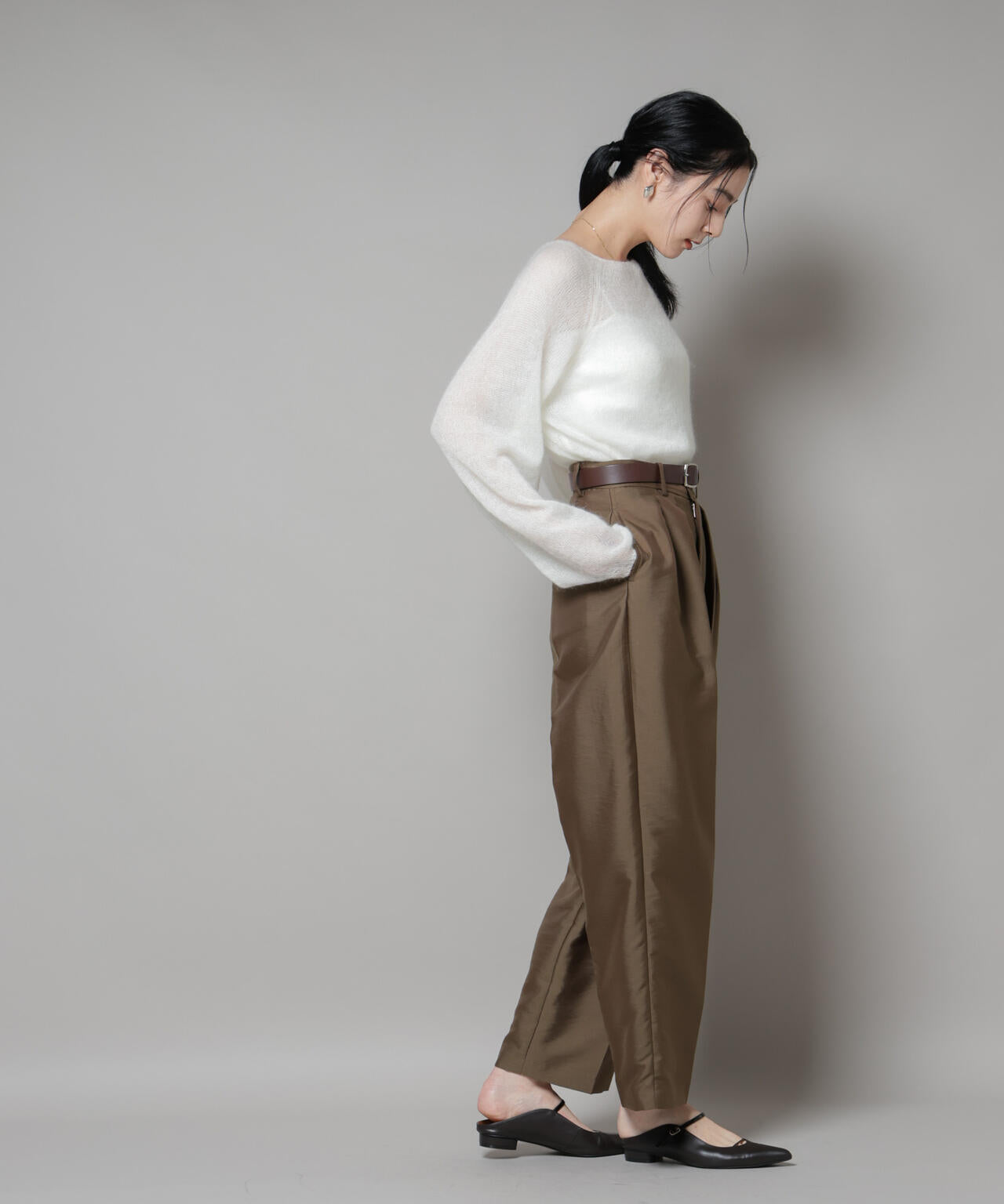 モヘヤ混天竺シアーニット 6695222321