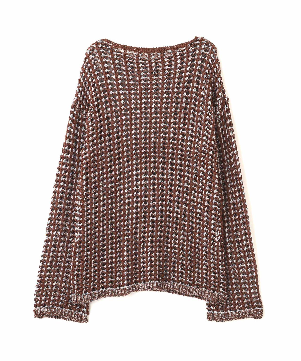 「STEVELOUR」シャイニーレースニットトップス 6695222327