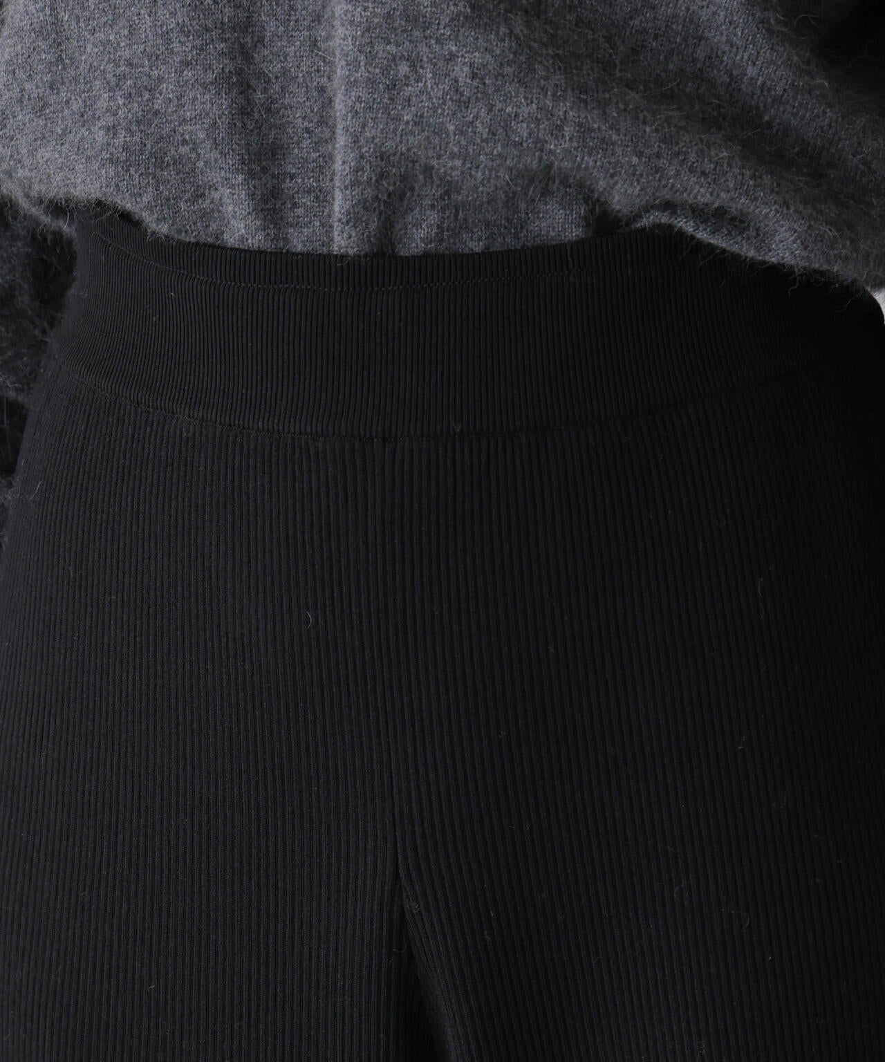 「STEVELOUR」裾リブニットパンツ 6695222332