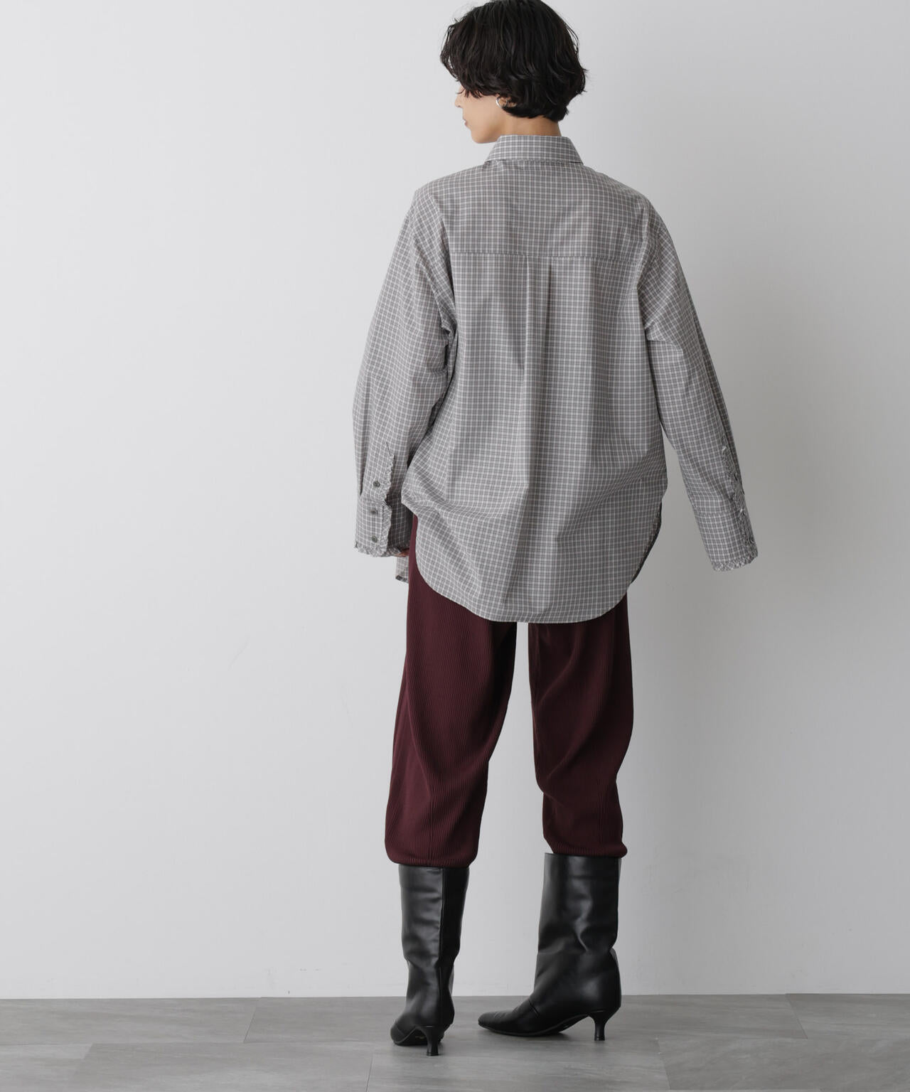 「STEVELOUR」裾リブニットパンツ 6695222332