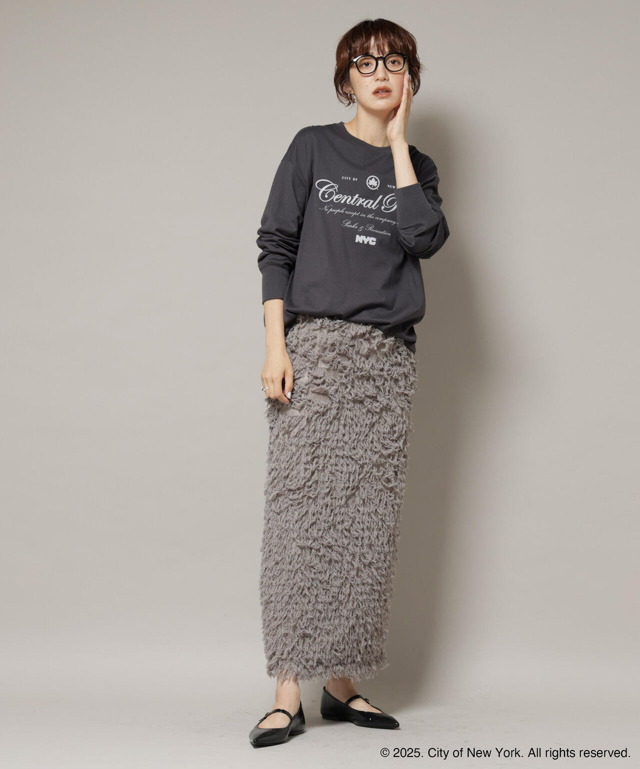 GOOD ROCK SPEED×Anti Soaked(R) 汗染み防止 NYC ロンT 6695223300