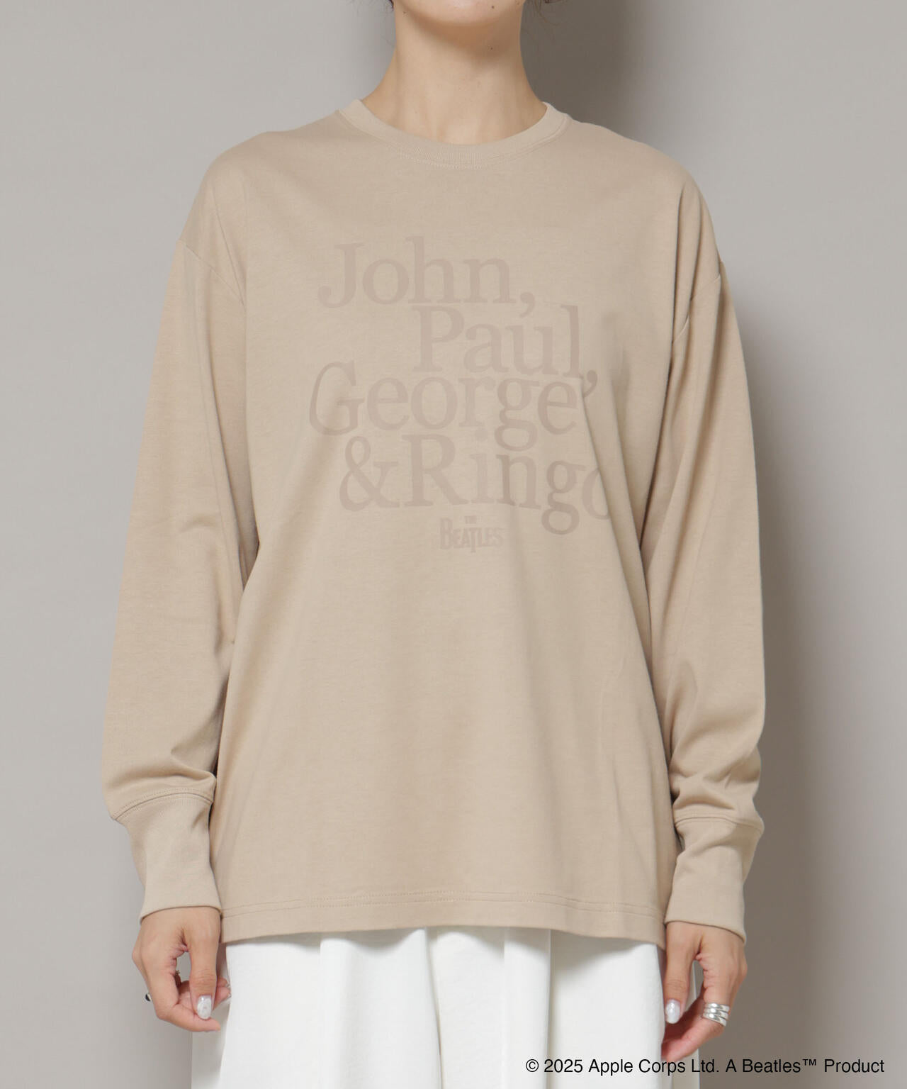 GOOD ROCK SPEED×Anti Soaked(R) 汗染み防止 BEATLES ロンT 6695223301