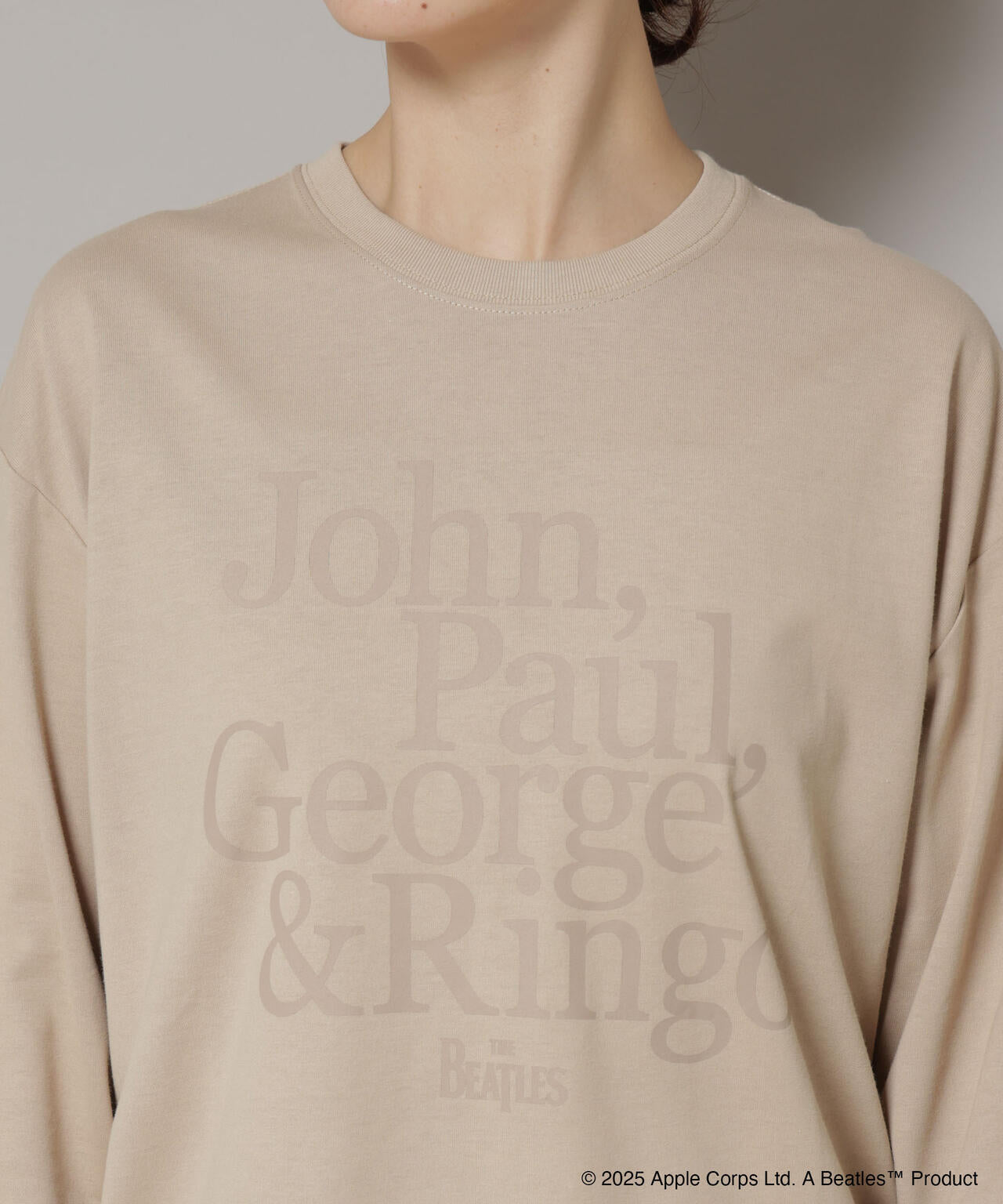 GOOD ROCK SPEED×Anti Soaked(R) 汗染み防止 BEATLES ロンT 6695223301