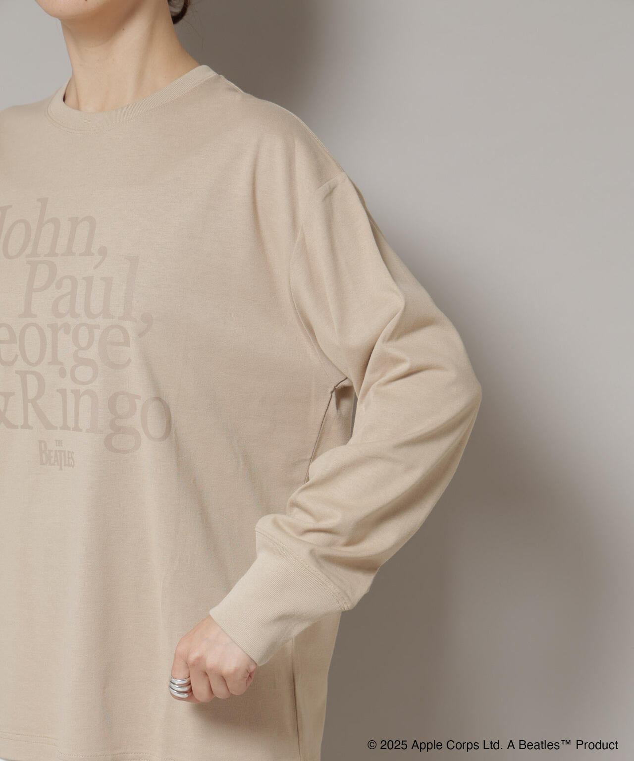 GOOD ROCK SPEED×Anti Soaked(R) 汗染み防止 BEATLES ロンT 6695223301