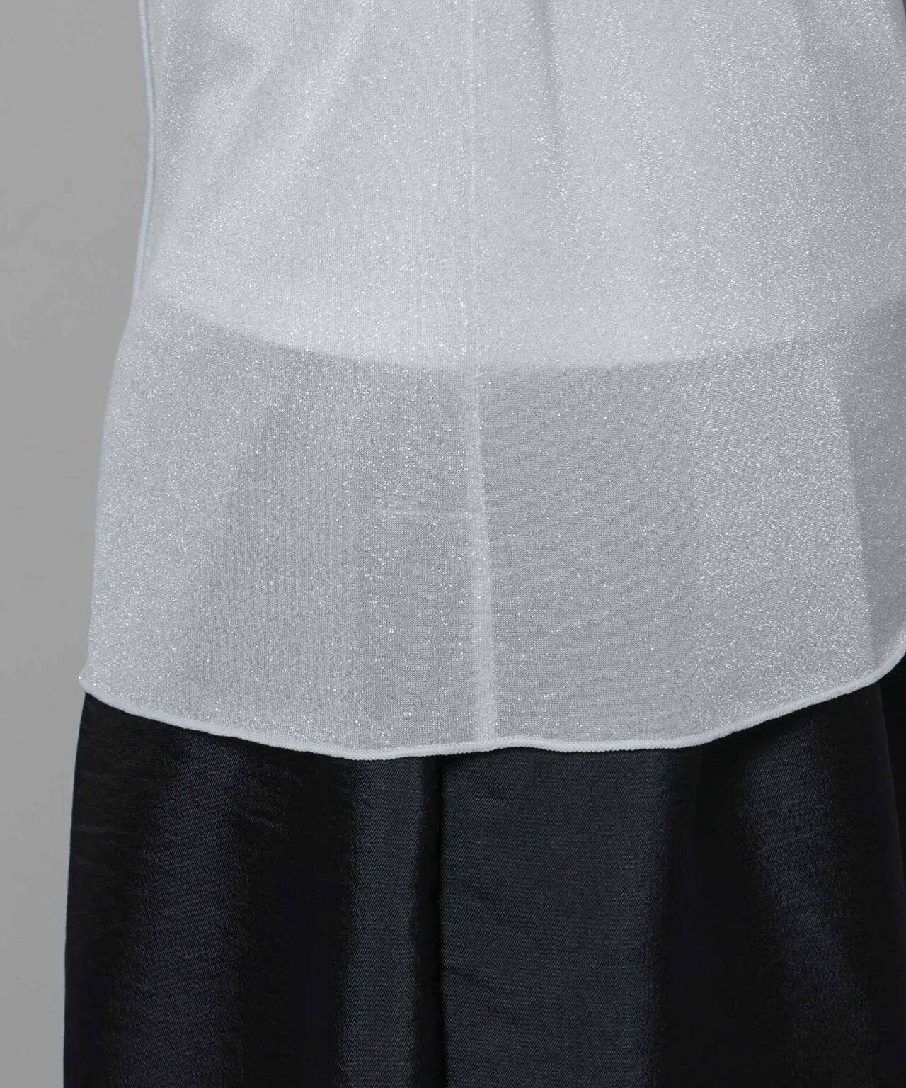 ラメシアータートルカットトップス 6695223305