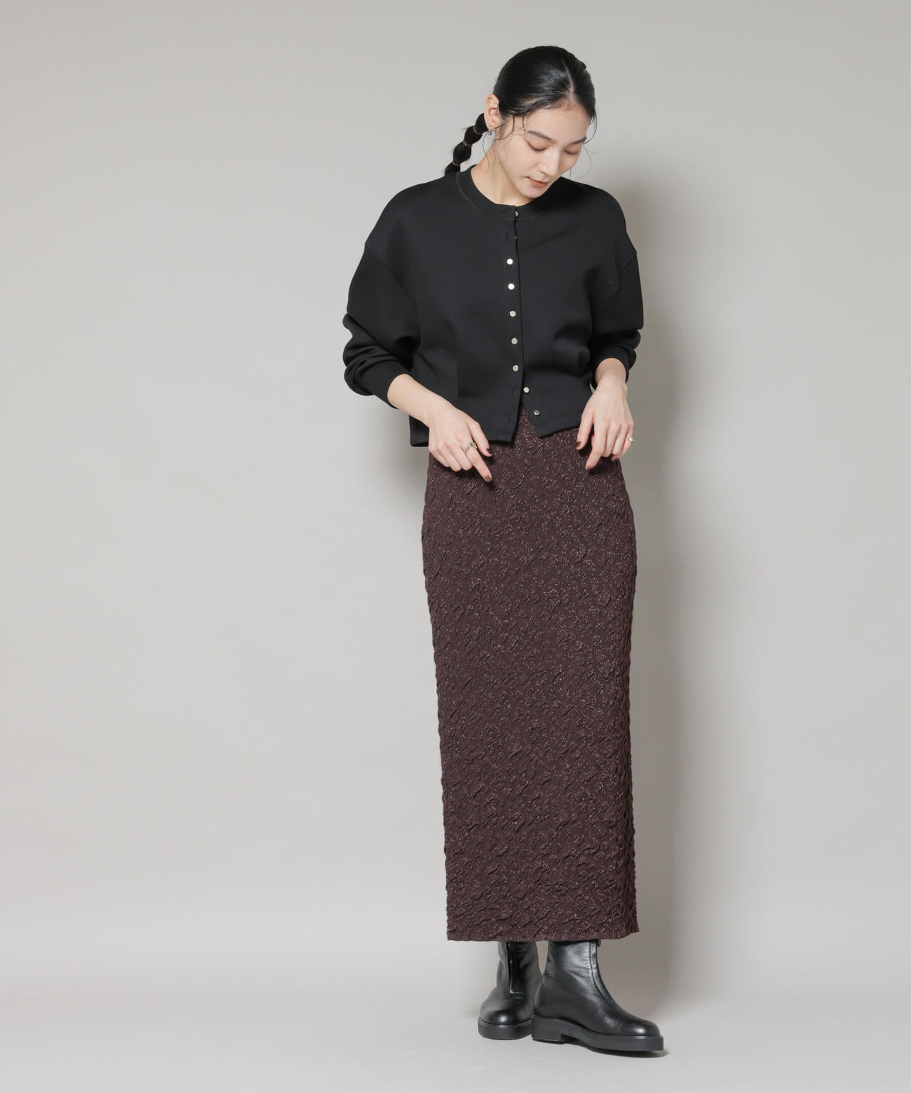 ダンボールタックカーディガン 6695223312