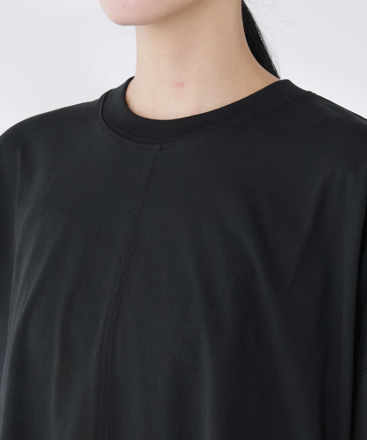 NANOFINE強撚コットンワイドTシャツ 6695224304