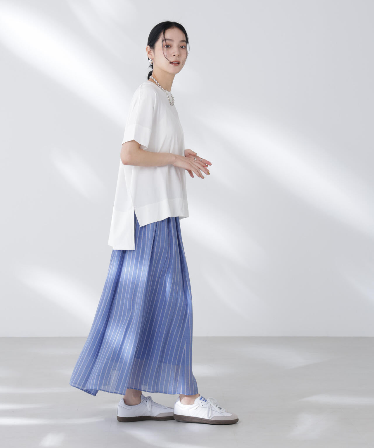 NANOFINE強撚コットンワイドTシャツ 6695224304