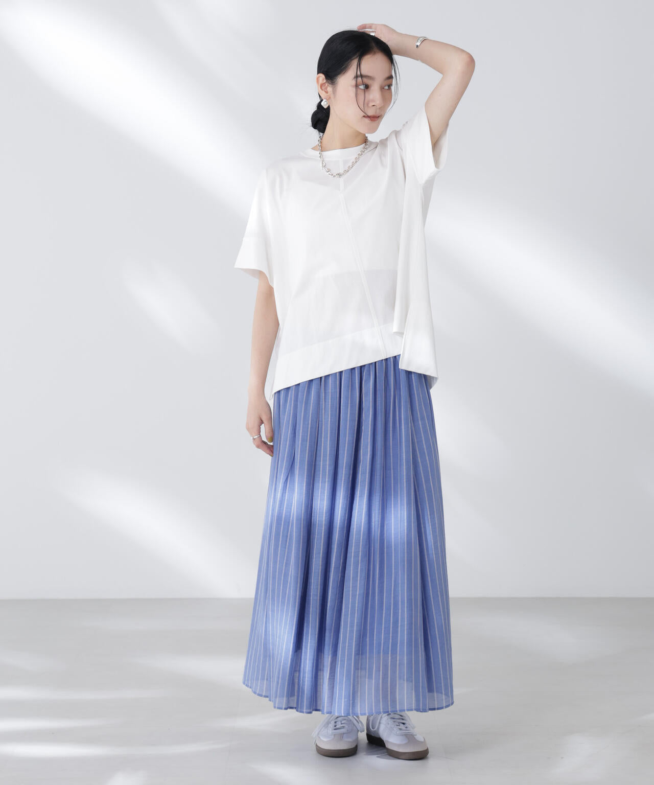 NANOFINE強撚コットンワイドTシャツ 6695224304