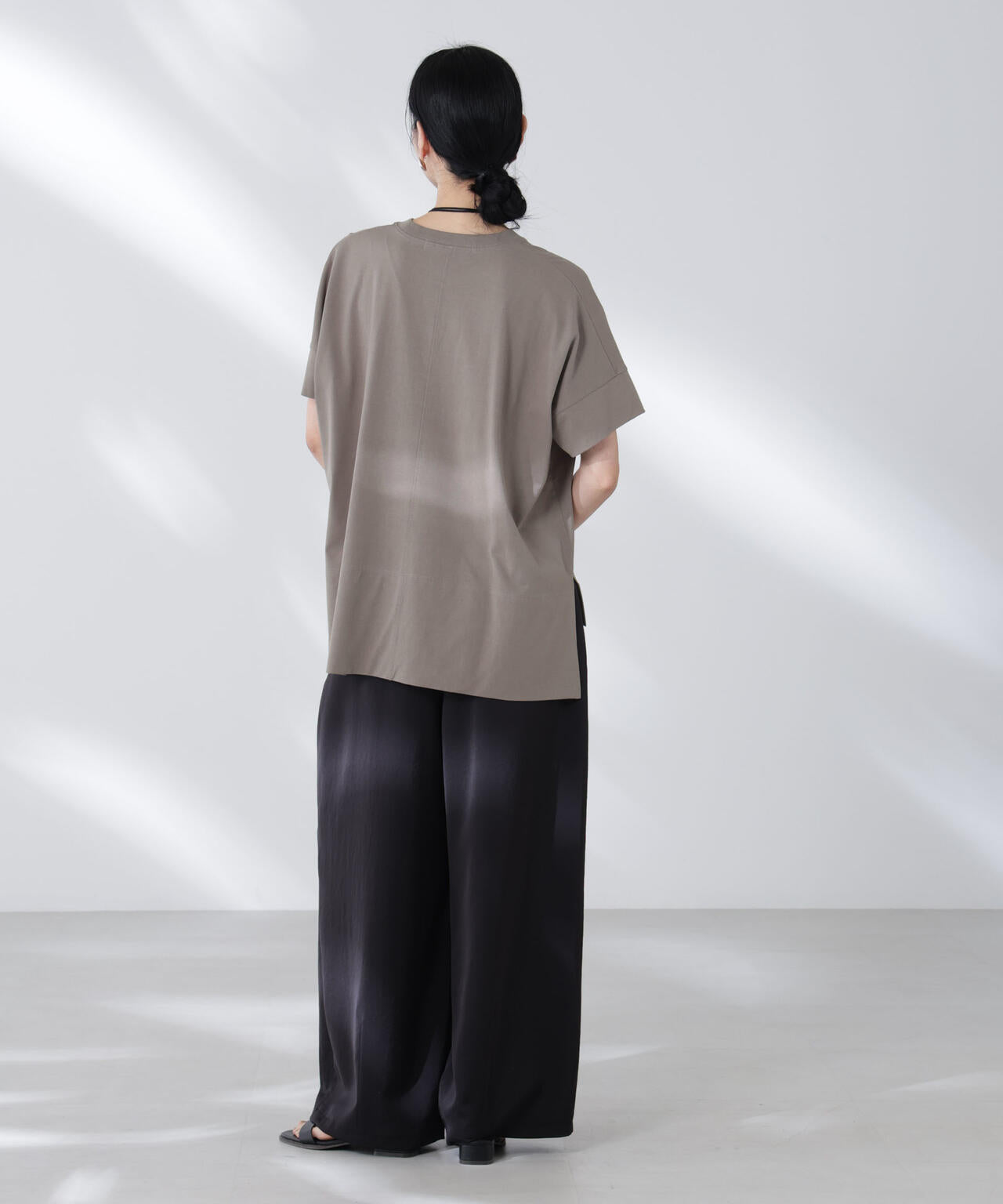 NANOFINE強撚コットンワイドTシャツ 6695224304