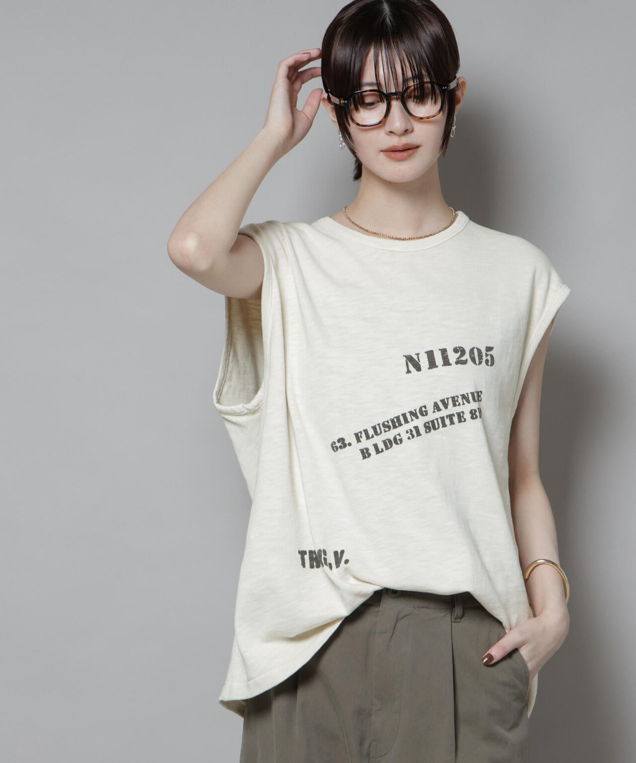 ヴィンテージライクルーズタンクトップ 6695224314