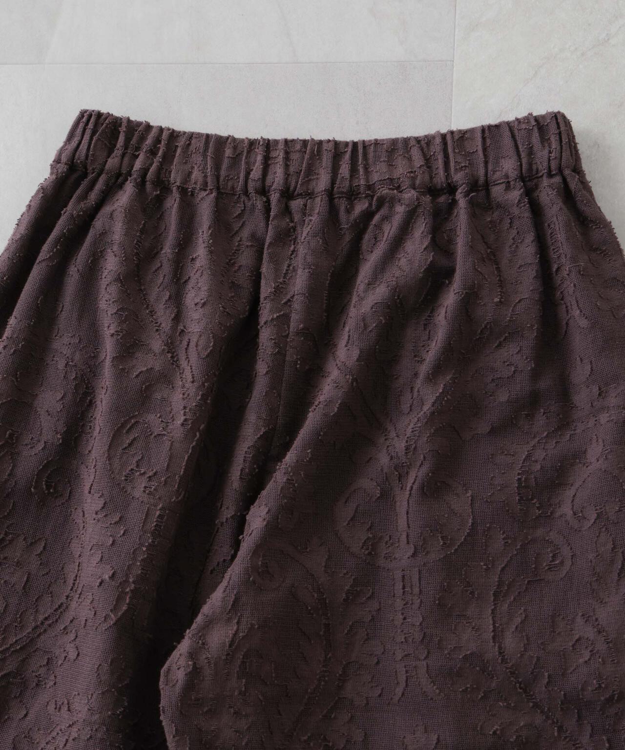 made in india カットワークジャカードパンツ(セットアップ可) 6695227300