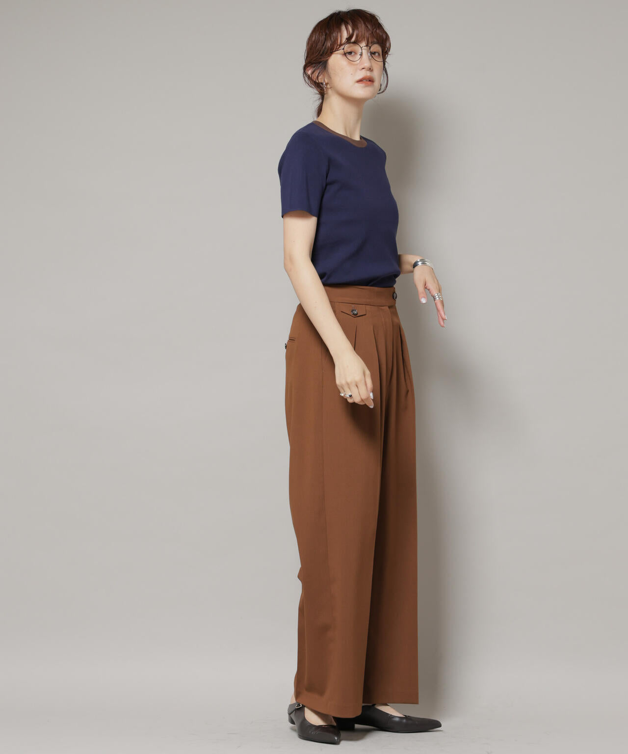 ドライウェザーストレッチ2タックワイドパンツ(セットアップ可) 6695227302