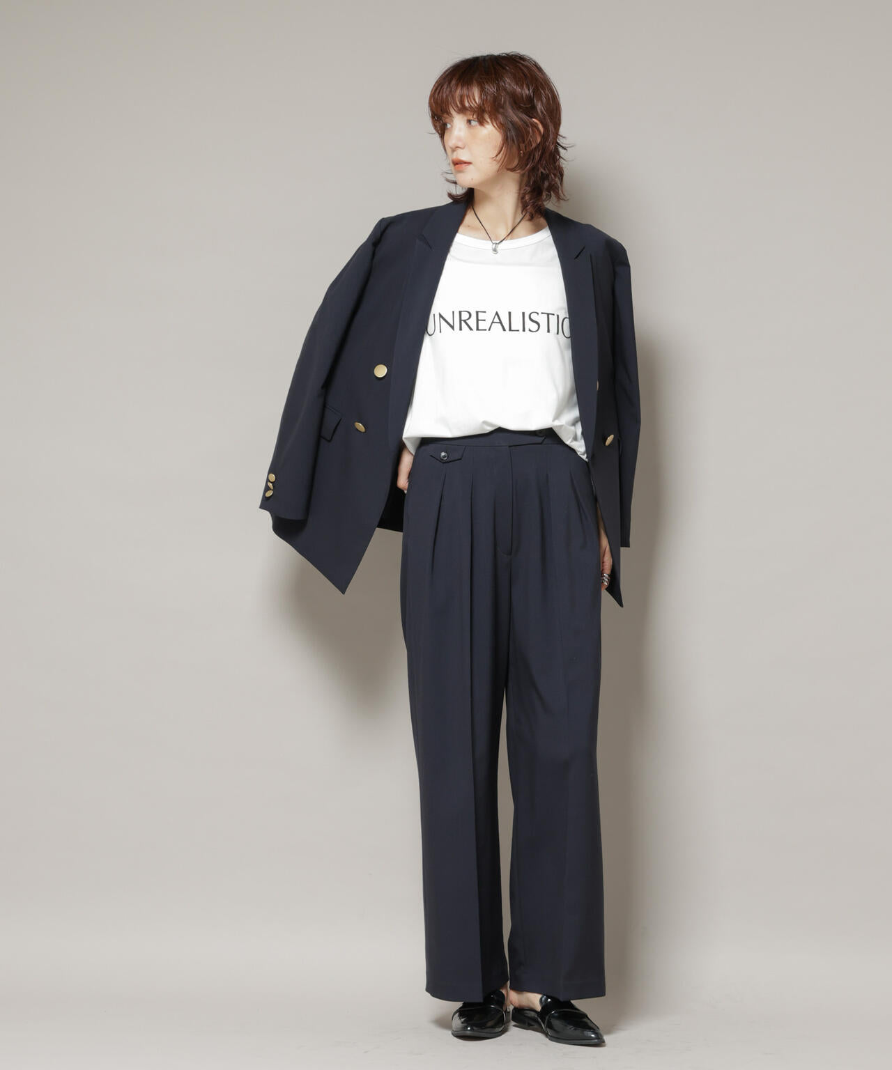 ドライウェザーストレッチ2タックワイドパンツ(セットアップ可) 6695227302