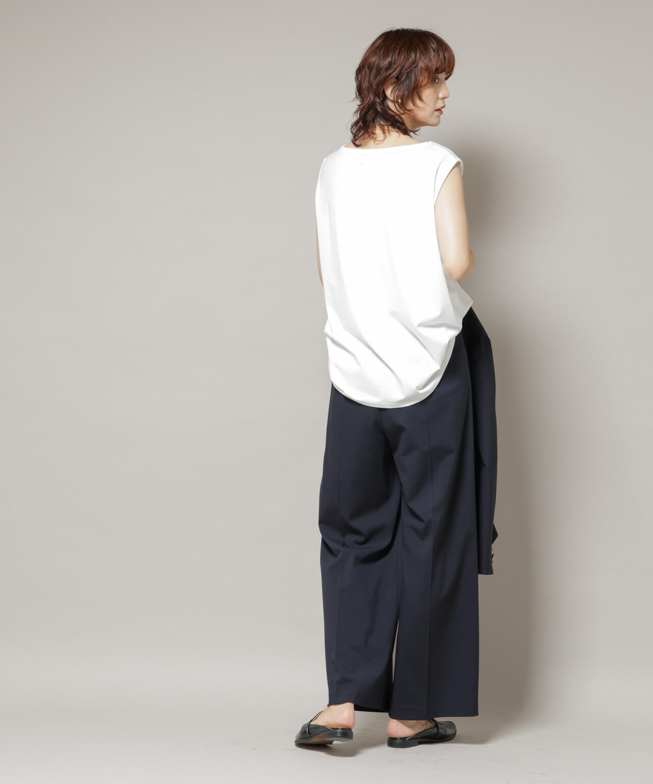 ドライウェザーストレッチ2タックワイドパンツ(セットアップ可) 6695227302