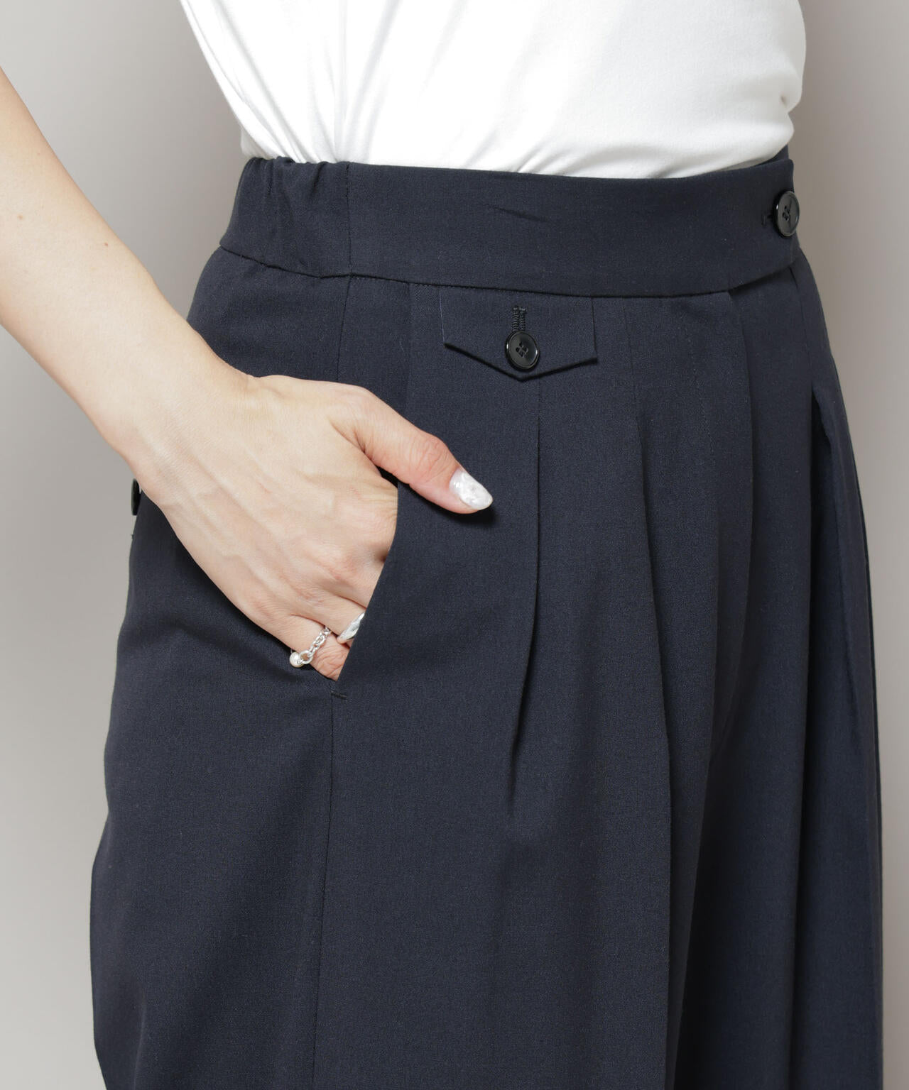 ドライウェザーストレッチ2タックワイドパンツ(セットアップ可) 6695227302