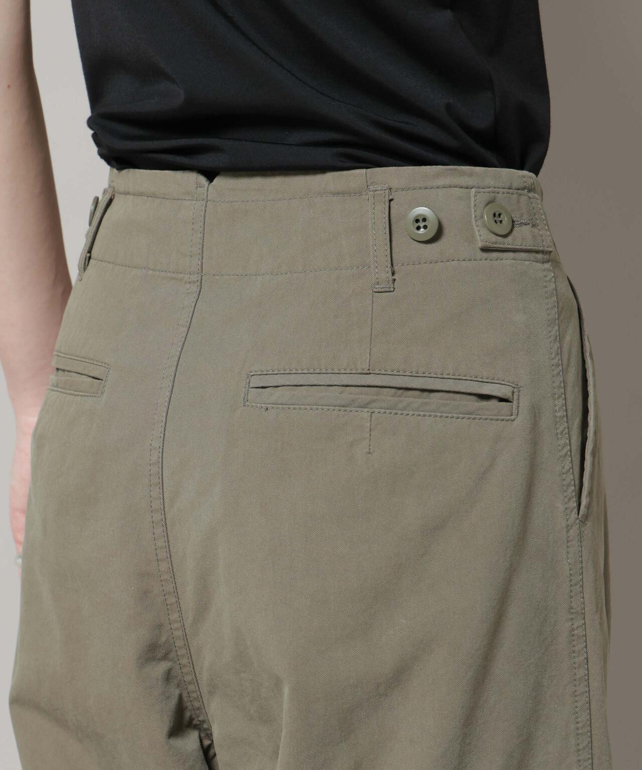 サイドポケットワイドチノパンツ 6695227304