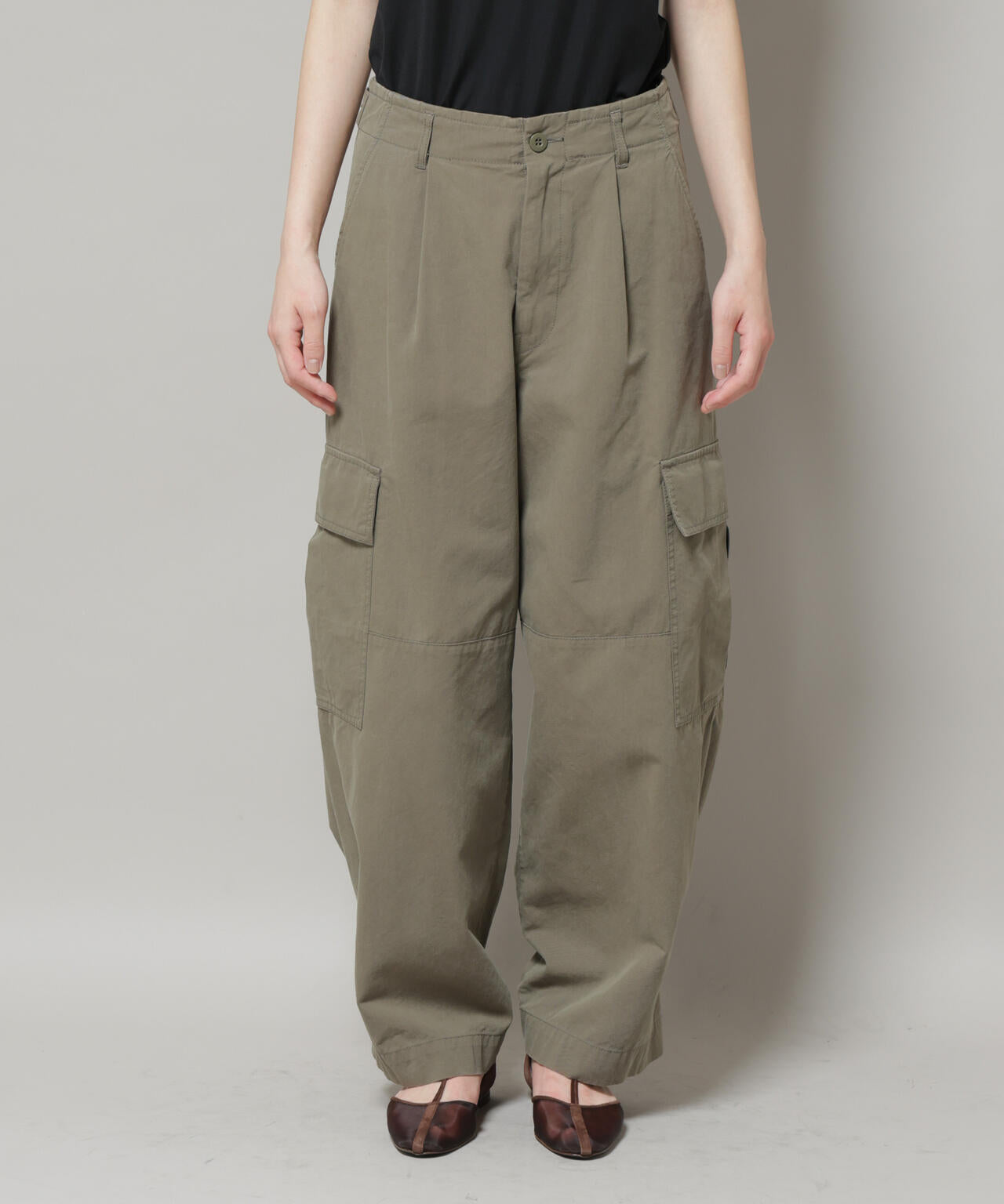 サイドポケットワイドチノパンツ 6695227304