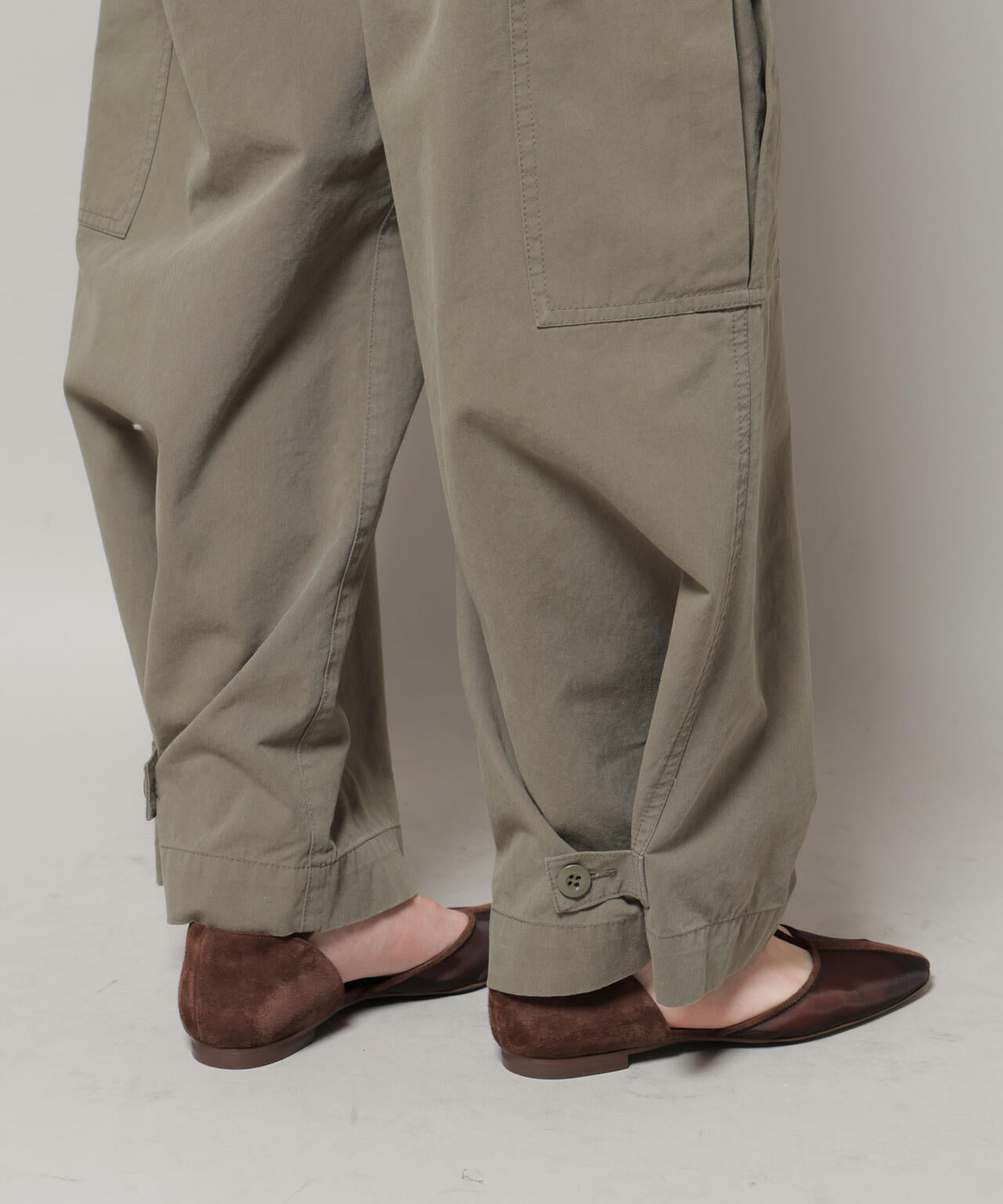 サイドポケットワイドチノパンツ 6695227304