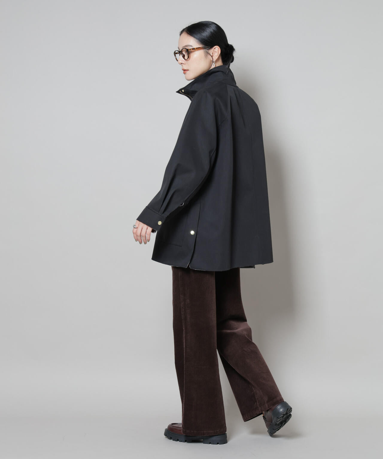 コーデュロイワイドパンツ 6695227313