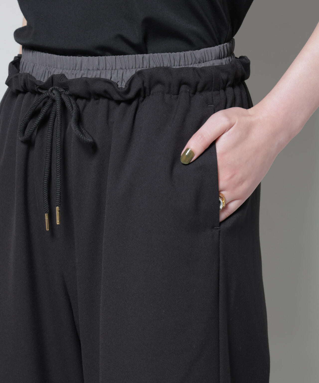 ファンクションダブルウエストイージーパンツ 6695227319