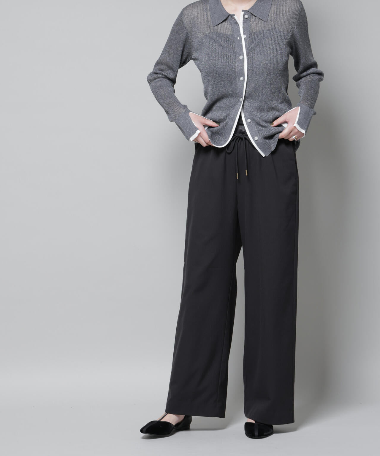 ファンクションダブルウエストイージーパンツ 6695227319