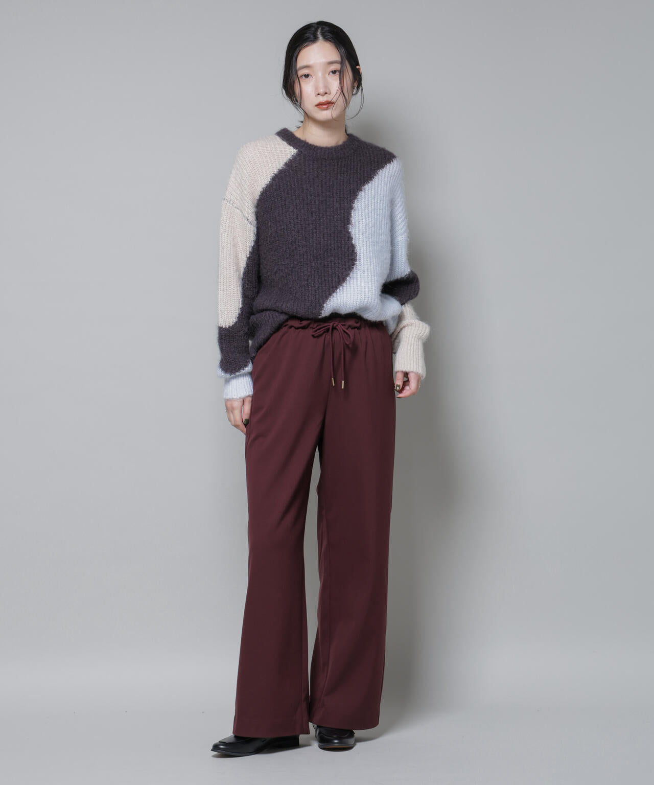 ファンクションダブルウエストイージーパンツ 6695227319