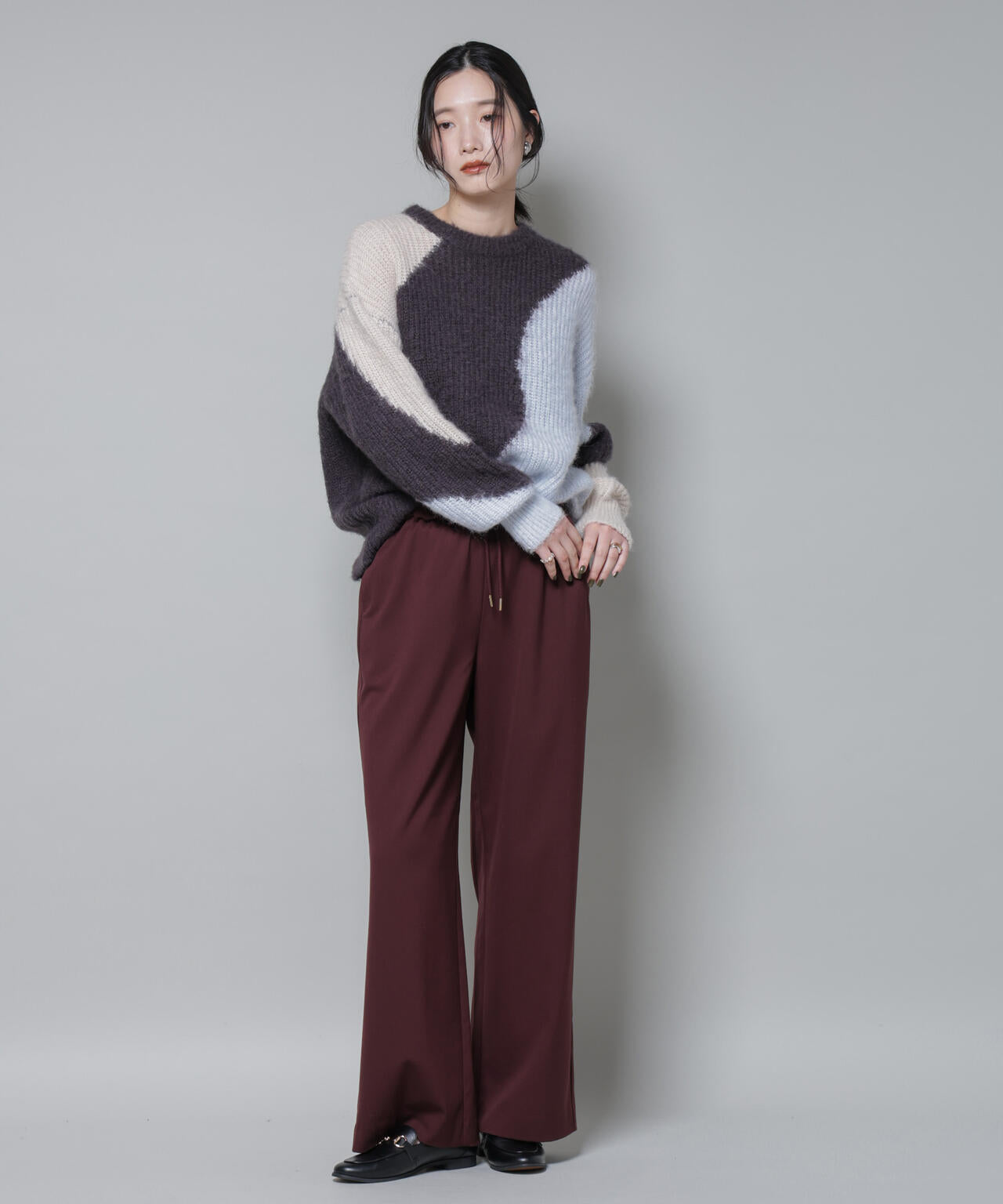 ファンクションダブルウエストイージーパンツ 6695227319