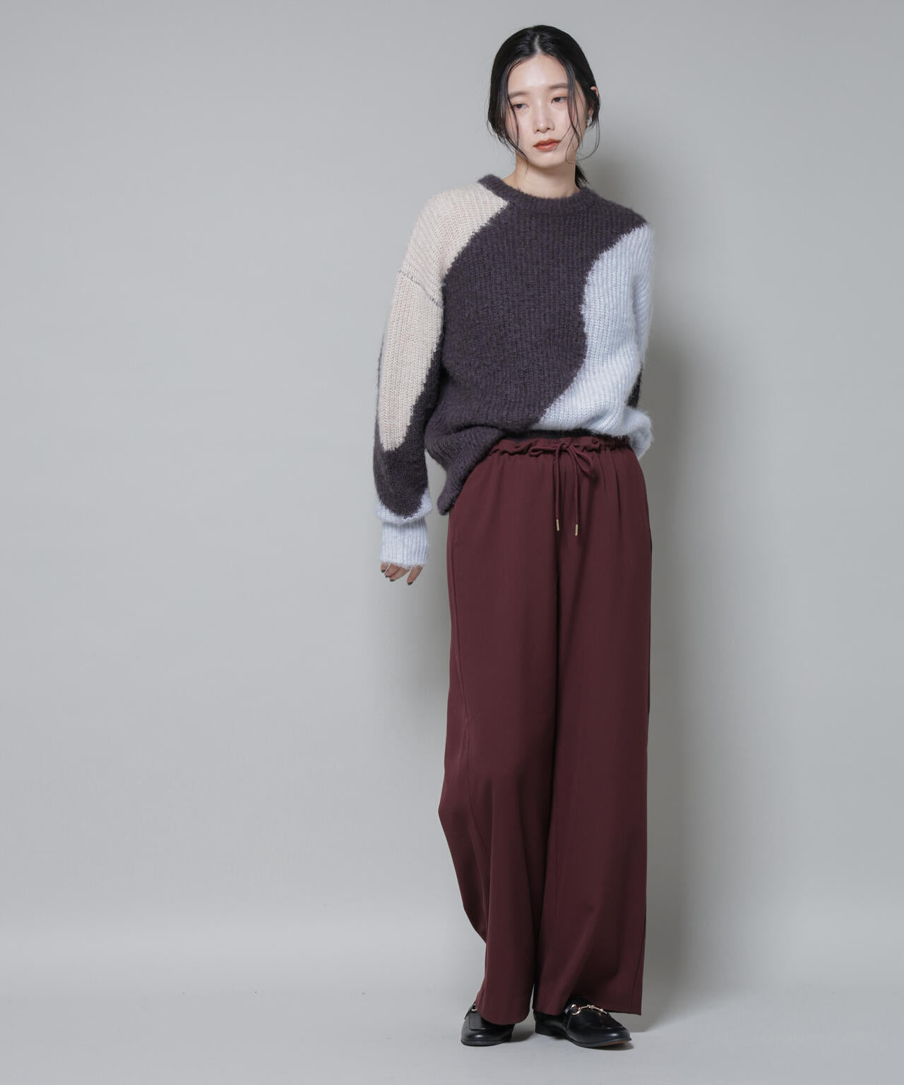 ファンクションダブルウエストイージーパンツ 6695227319