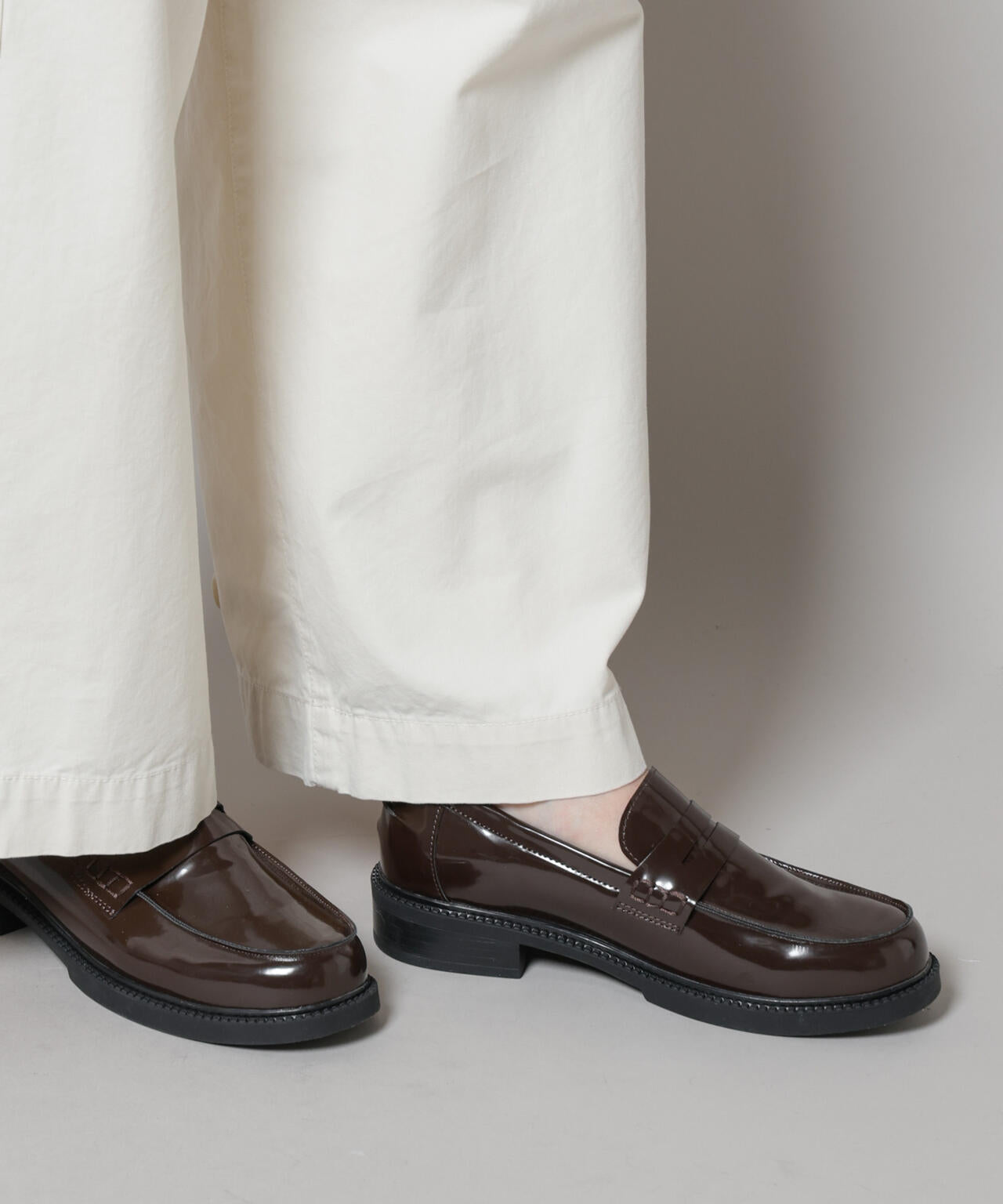 ラバーソールローファー 6695233306