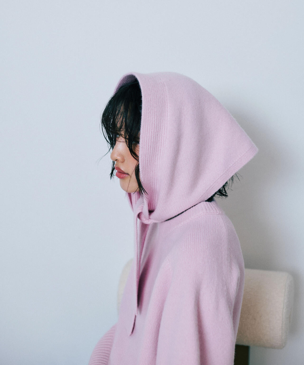 AQUAウールカシミヤトライアングルストール 6695241300