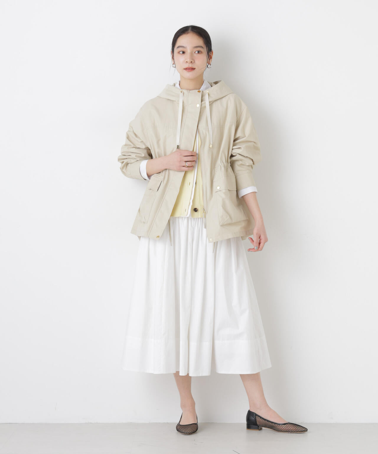 撥水フードブルゾン 6696112302