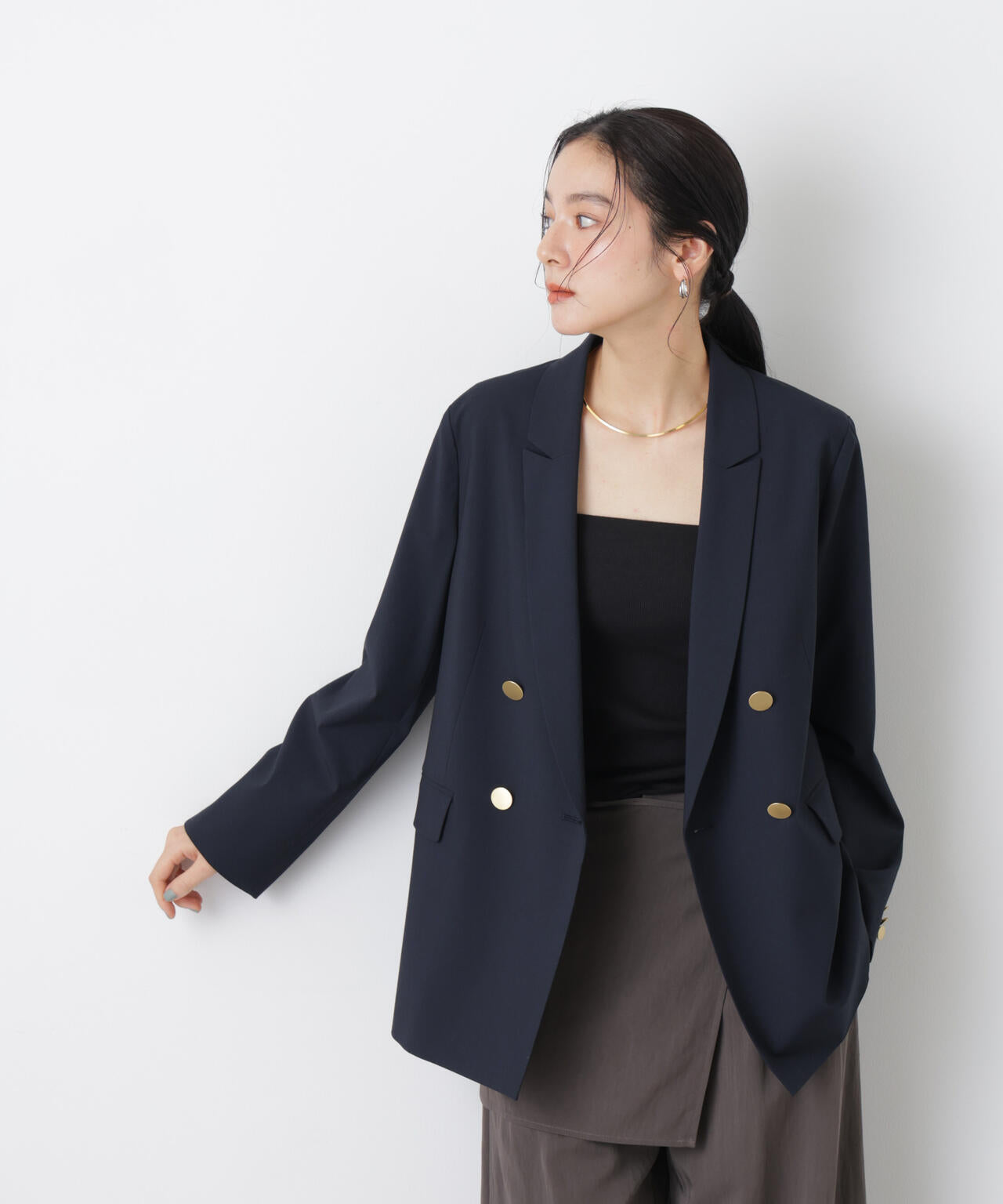 トロストレッチダブルジャケット(セットアップ可) 6696116302