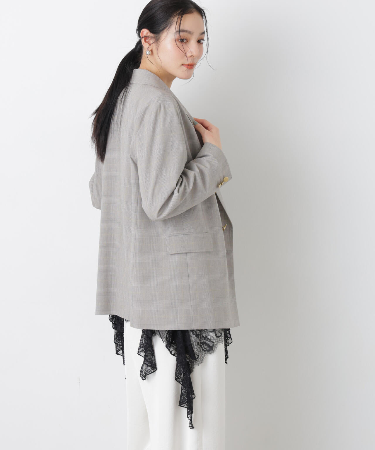 トロストレッチダブルジャケット(セットアップ可) 6696116302