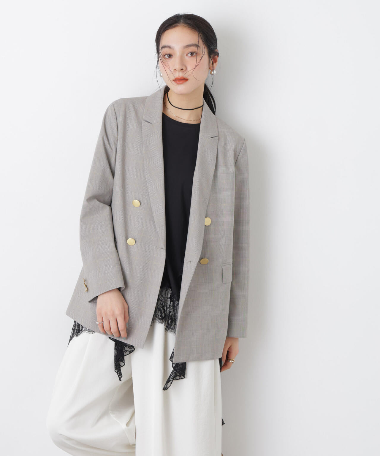 トロストレッチダブルジャケット(セットアップ可) 6696116302