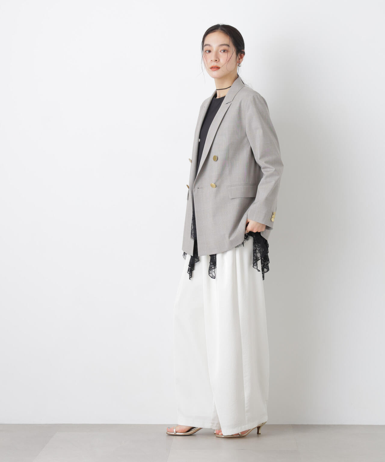 トロストレッチダブルジャケット(セットアップ可) 6696116302