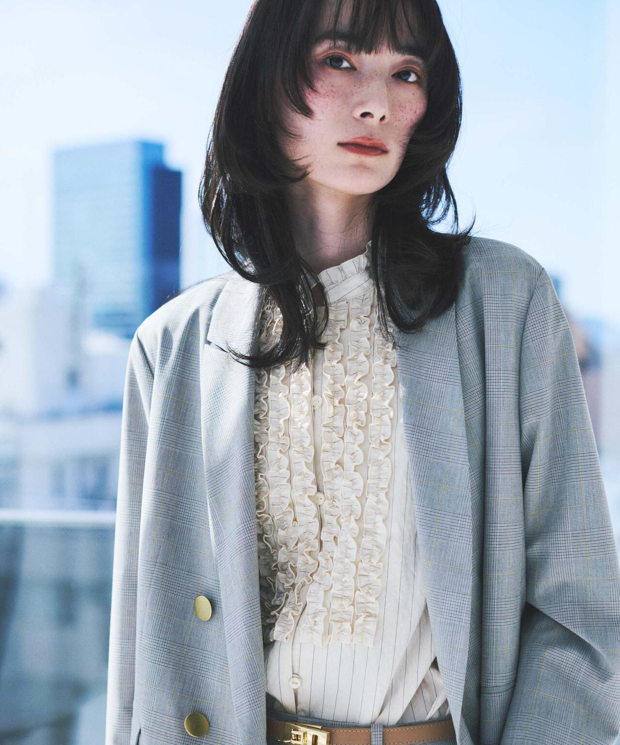 トロストレッチダブルジャケット(セットアップ可) 6696116302