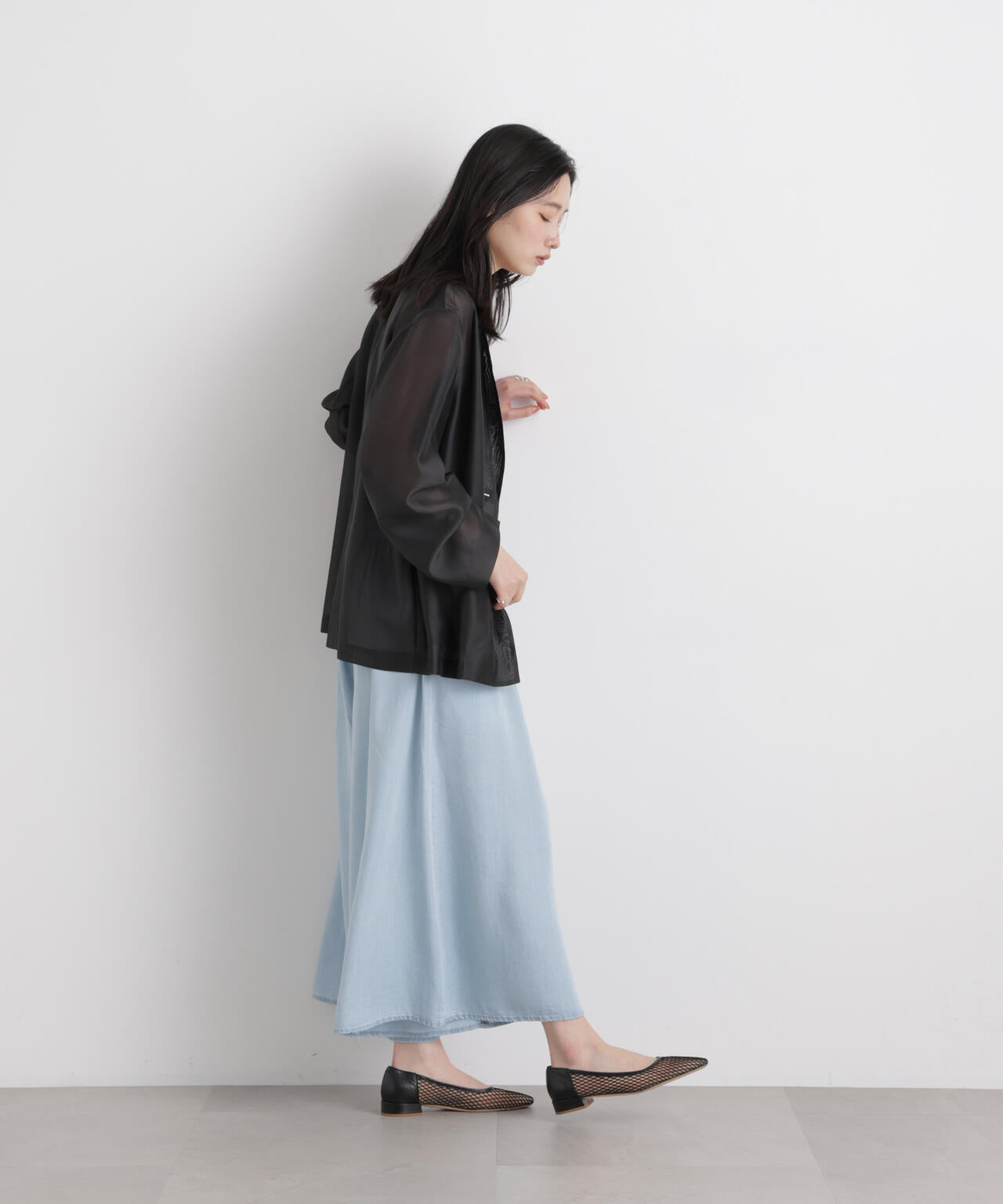 シアーテーラードオーバージャケット 6696116310