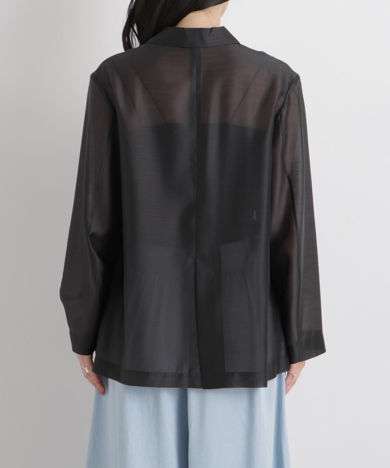 シアーテーラードオーバージャケット 6696116310