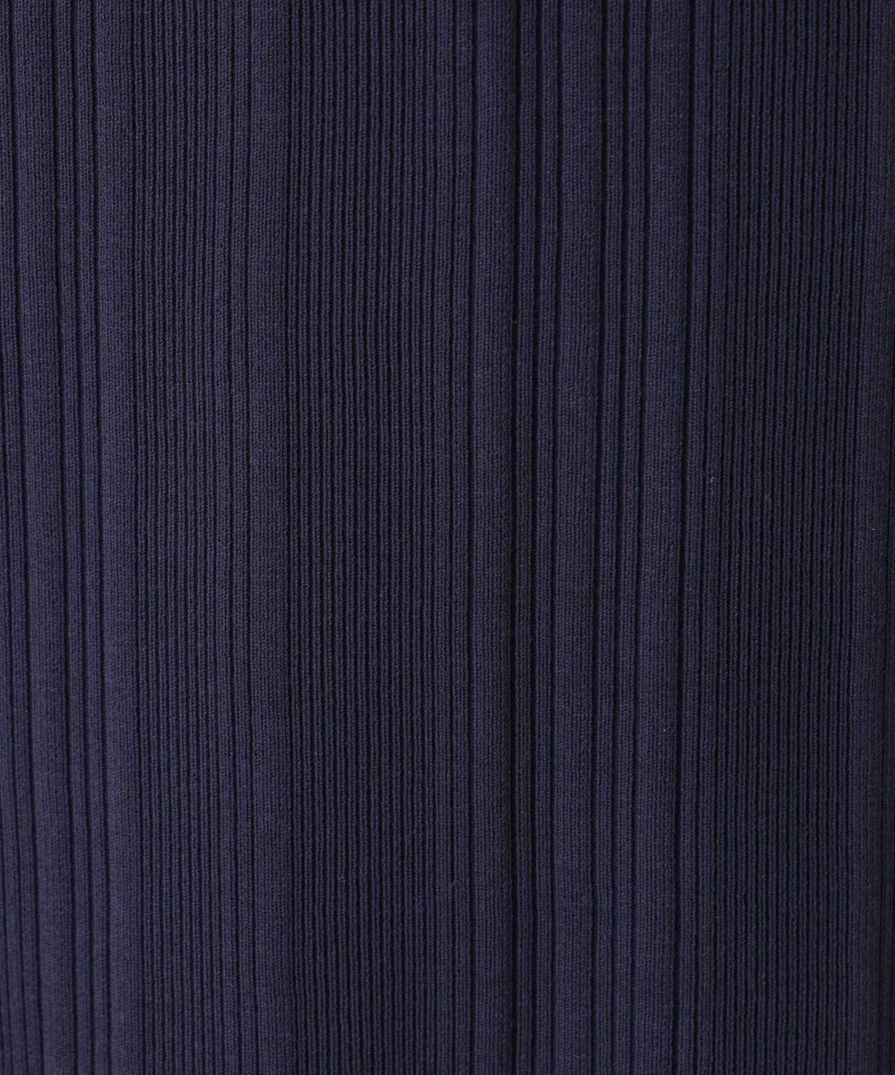 衿付きランダムリブニットワンピース 6696119304