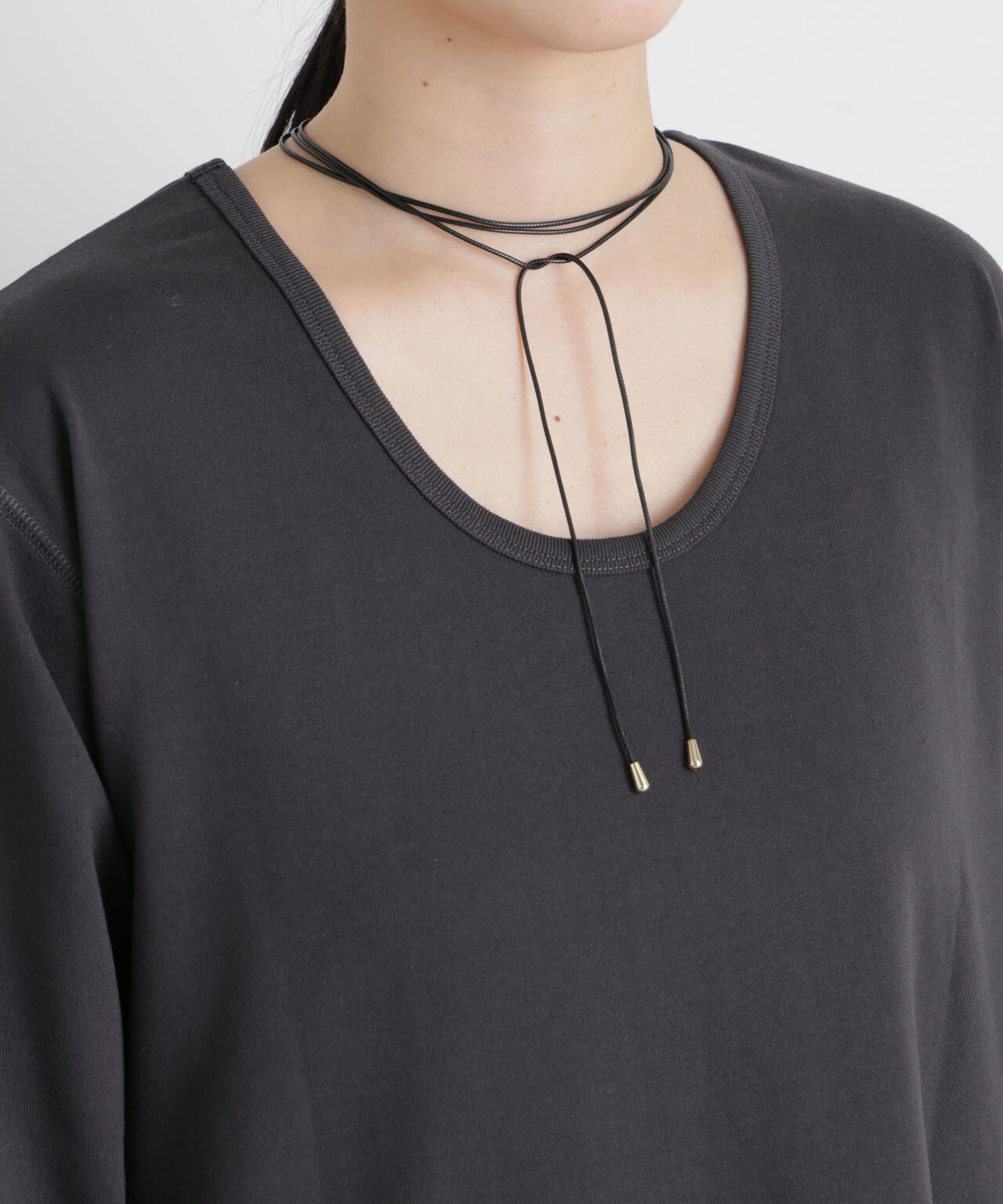 前後2wayチョーカー付きカットワンピース 6696119309